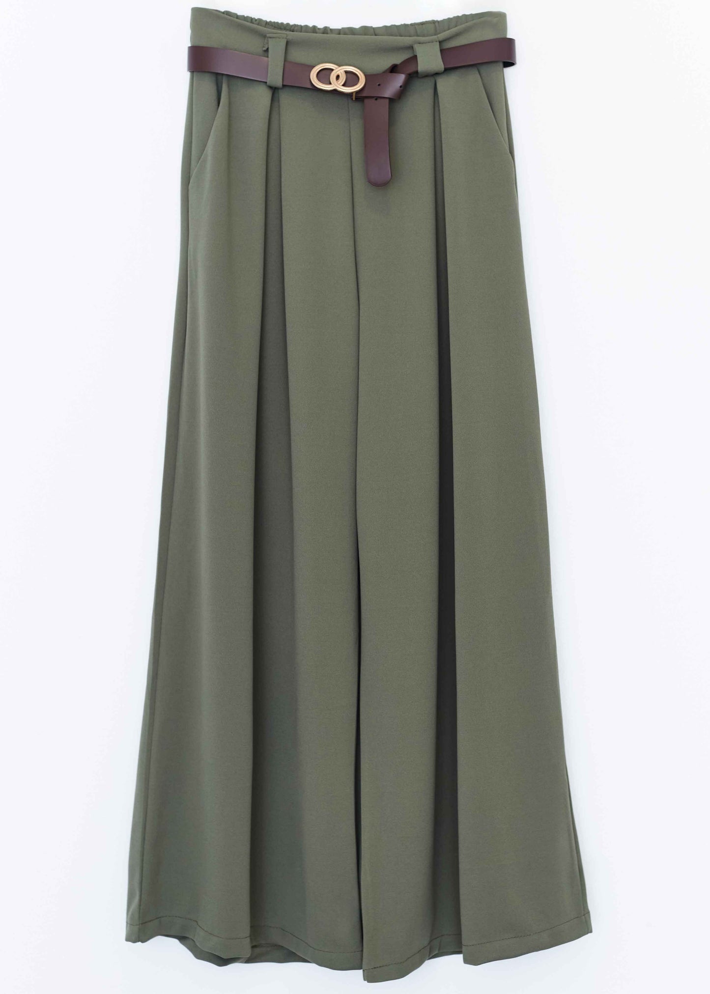 Pantalón pinzas fluido