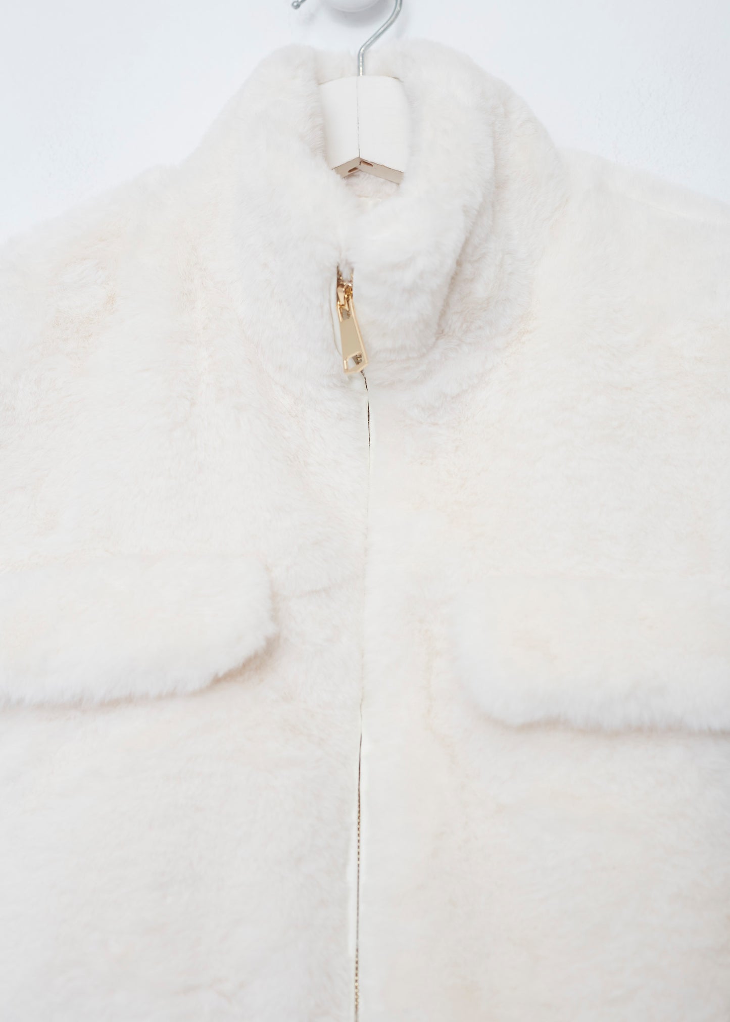 Faux fur vest