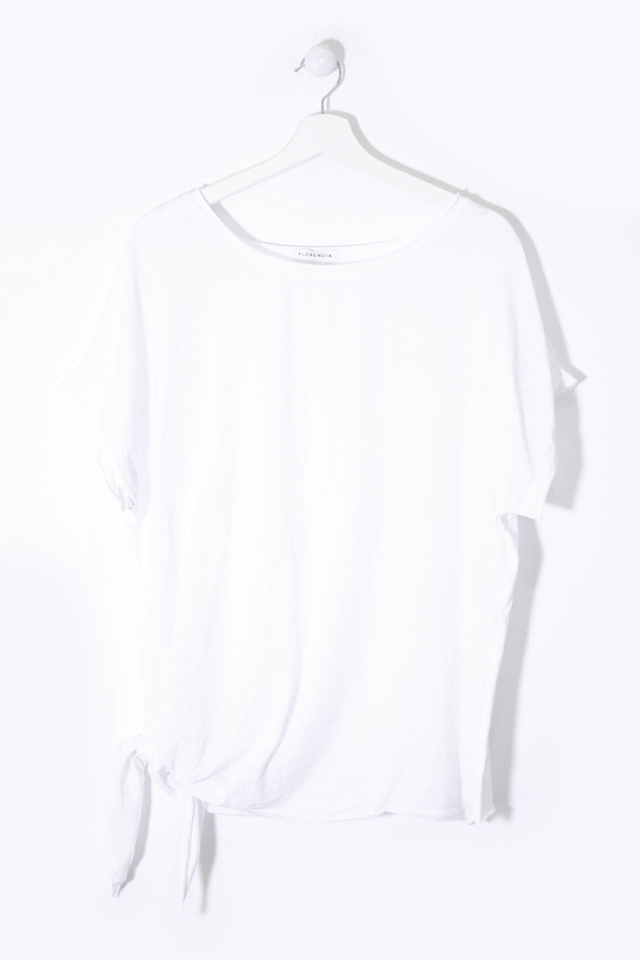 Camiseta bimateria nudo