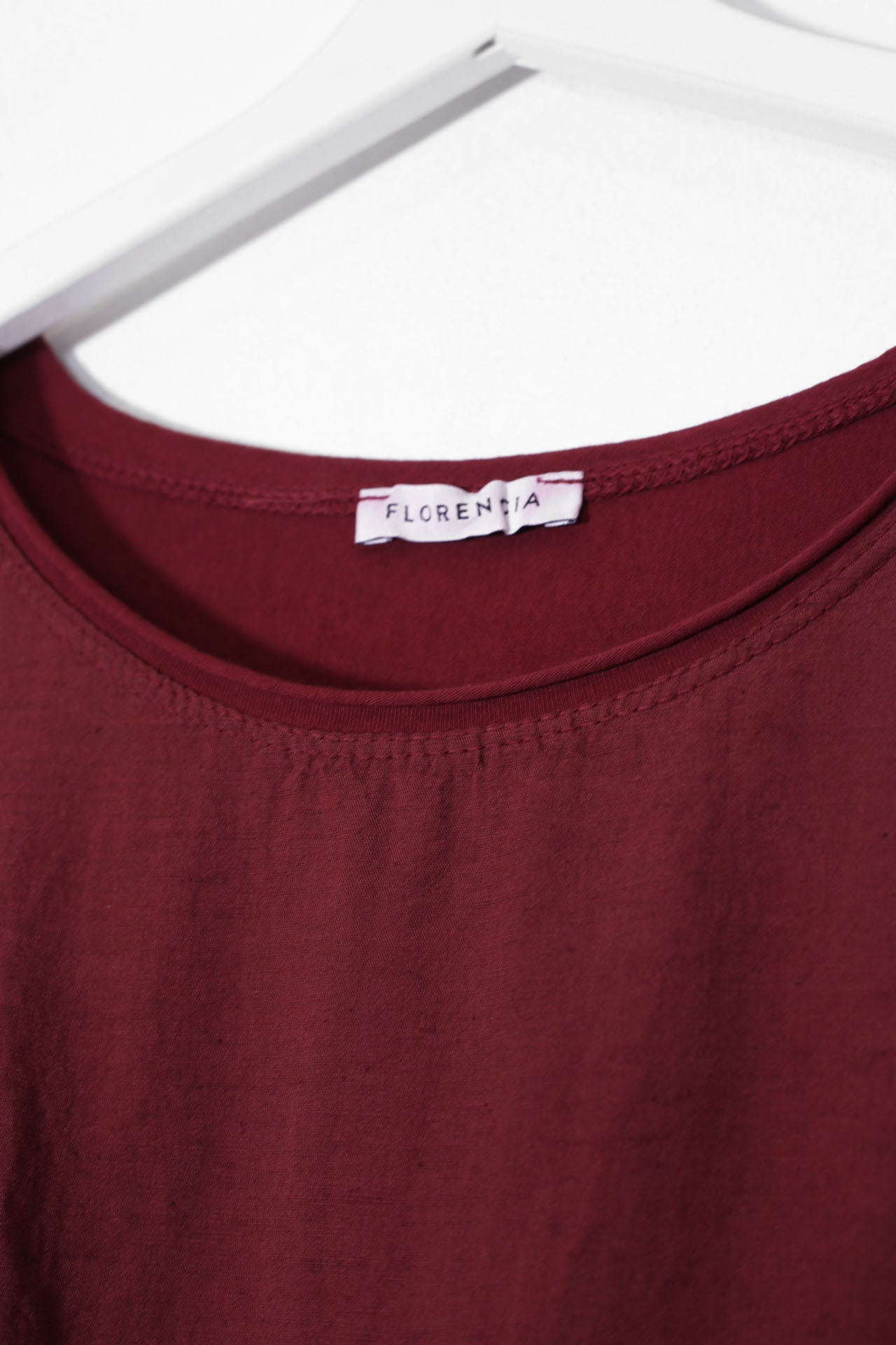 Camiseta bimateria nudo
