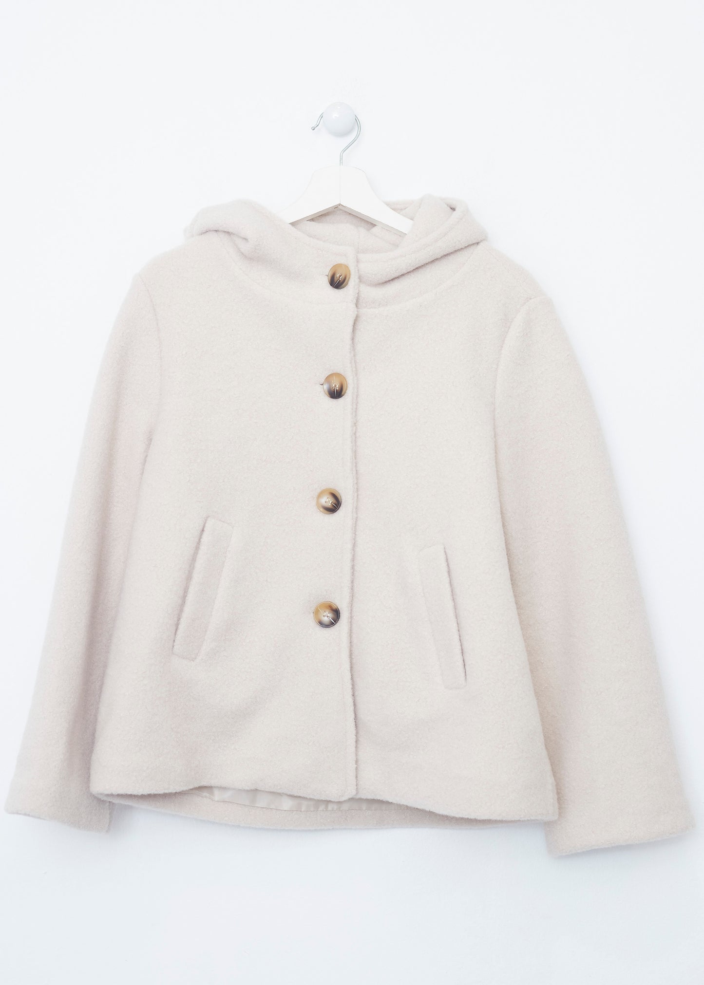 Hooded coat