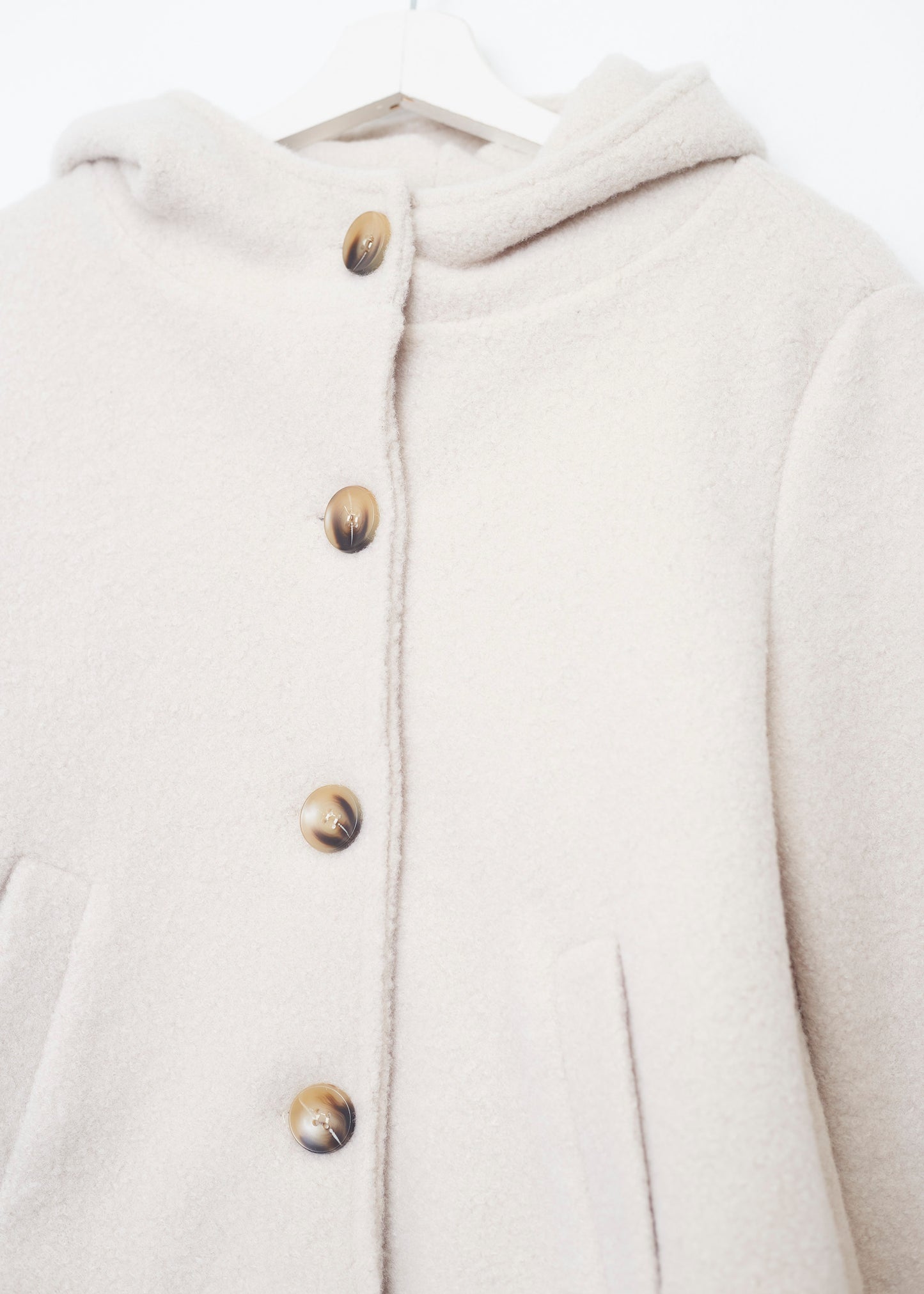 Hooded coat