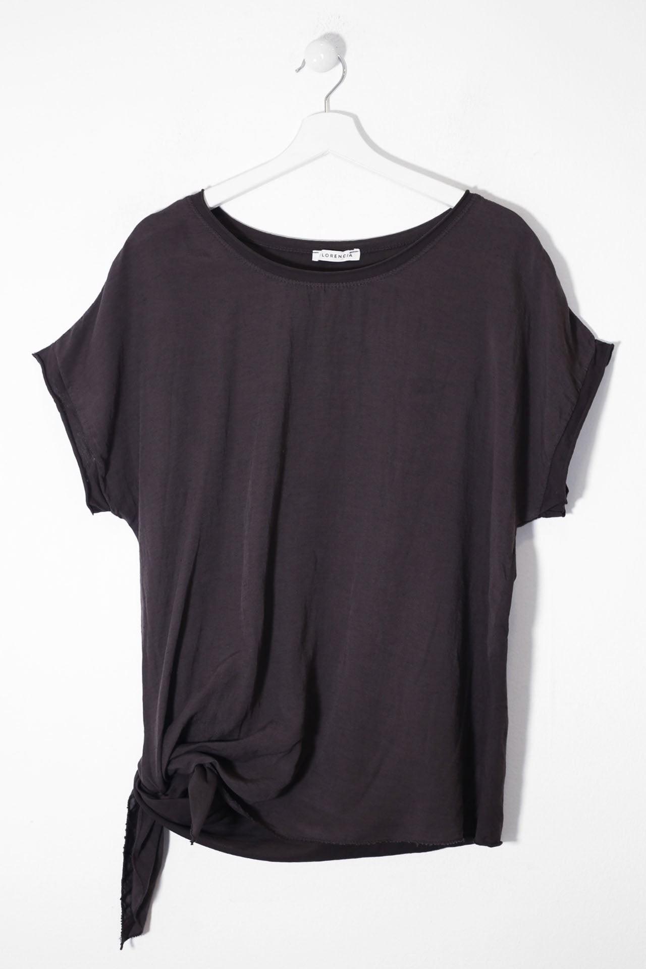 Camiseta bimateria nudo