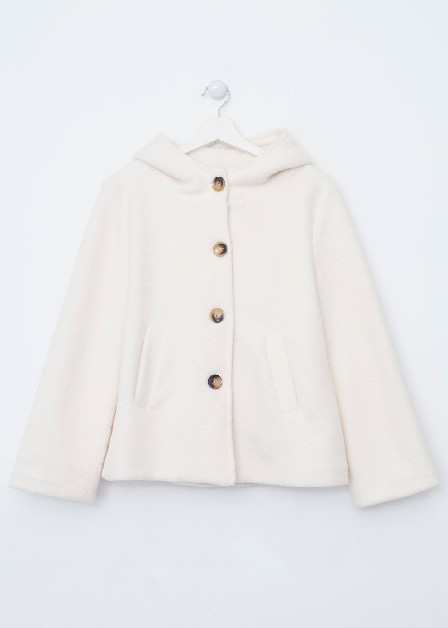 Hooded coat