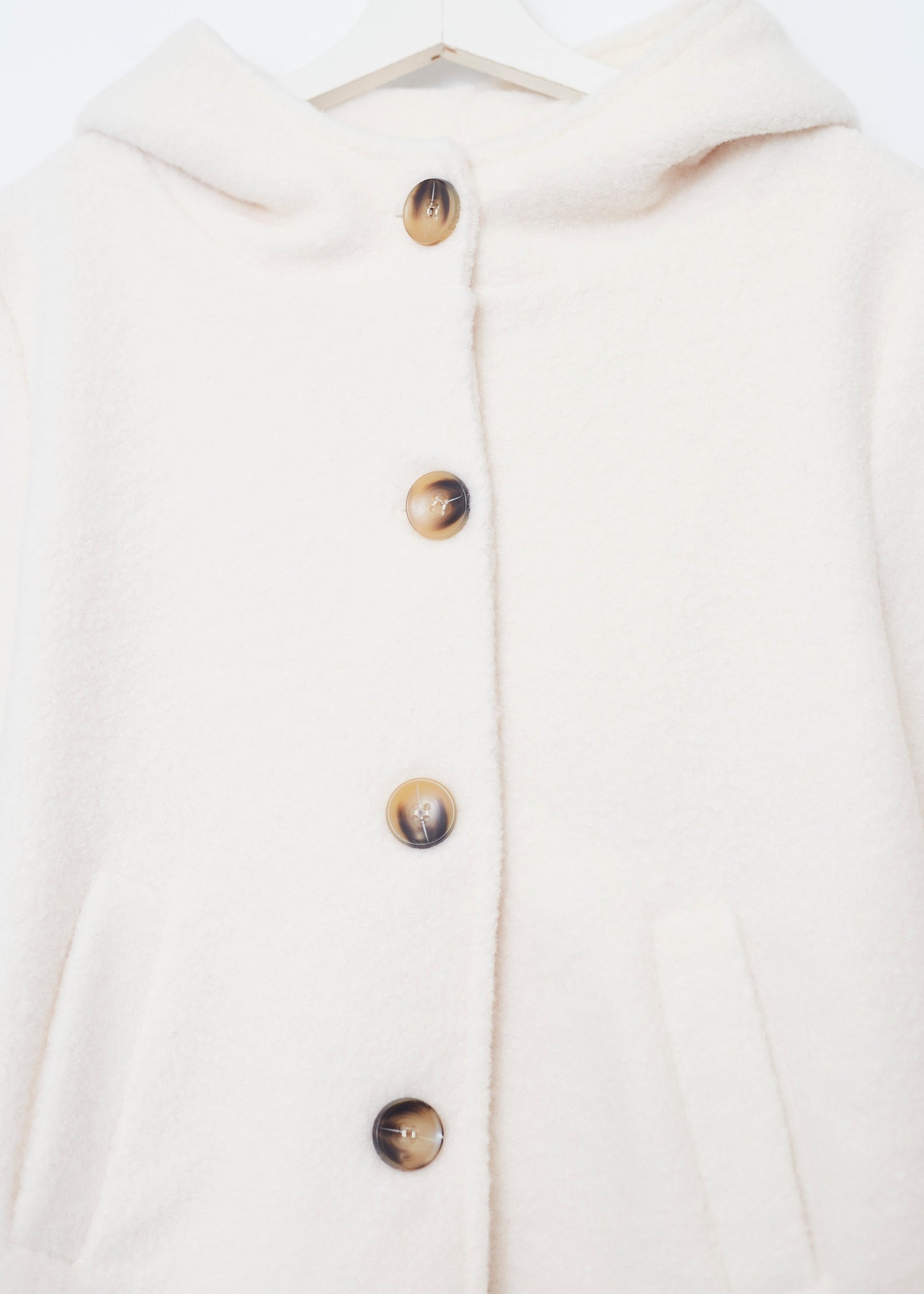 Hooded coat