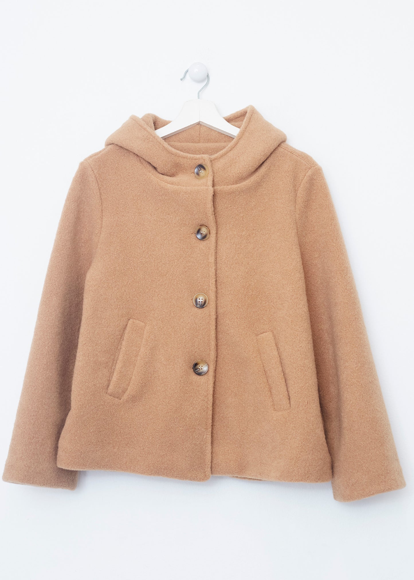 Hooded coat