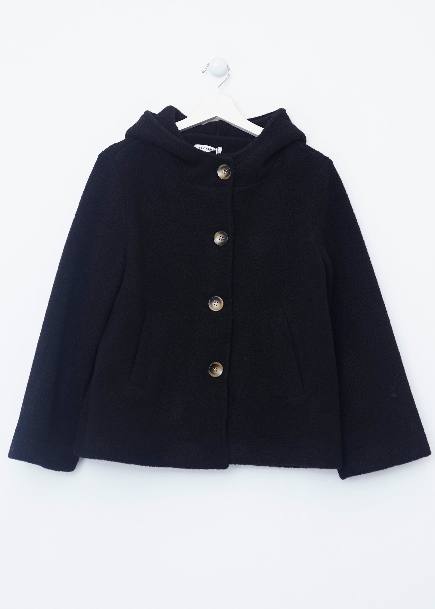 Hooded coat