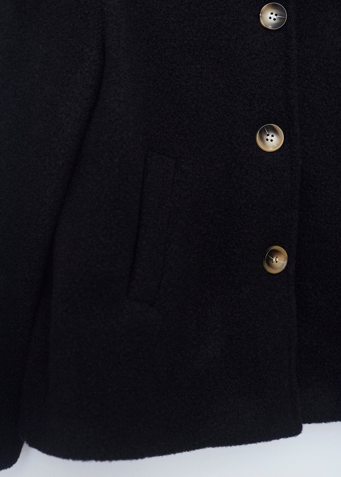 Hooded coat