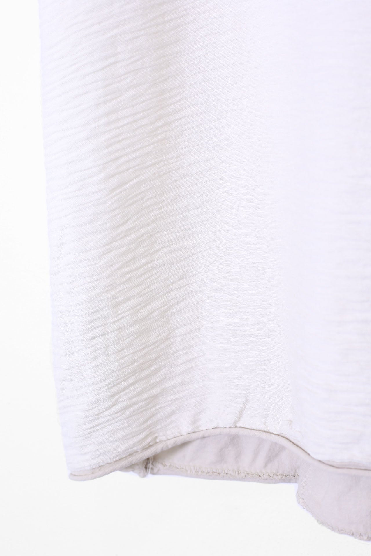Top bitextura cuello redondo