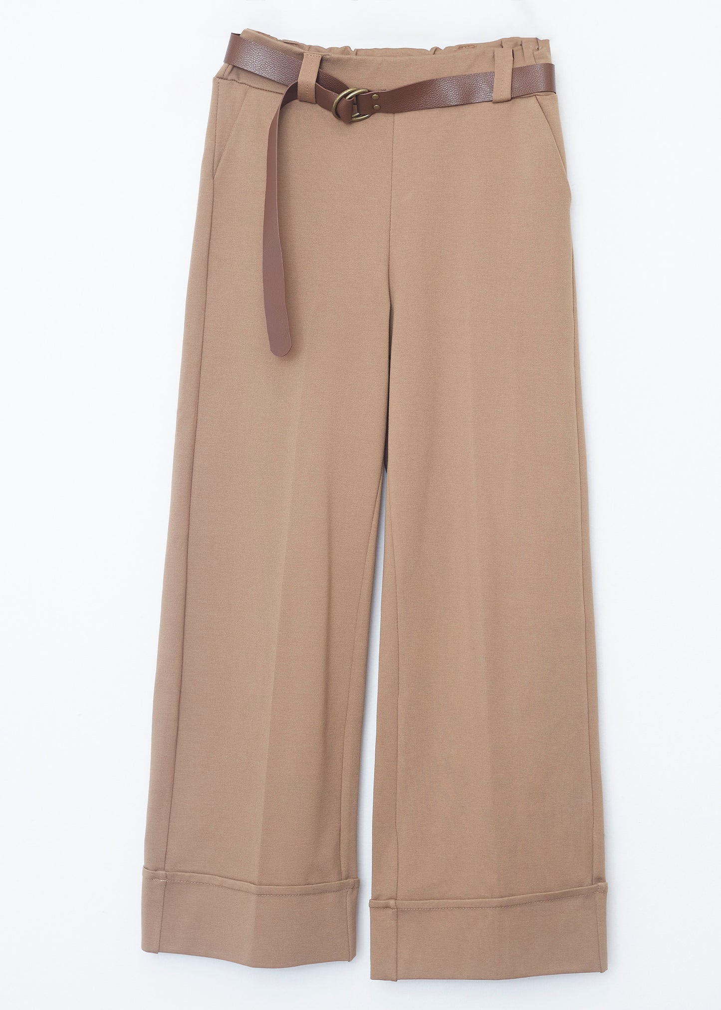 Pantalón wide leg vuelta