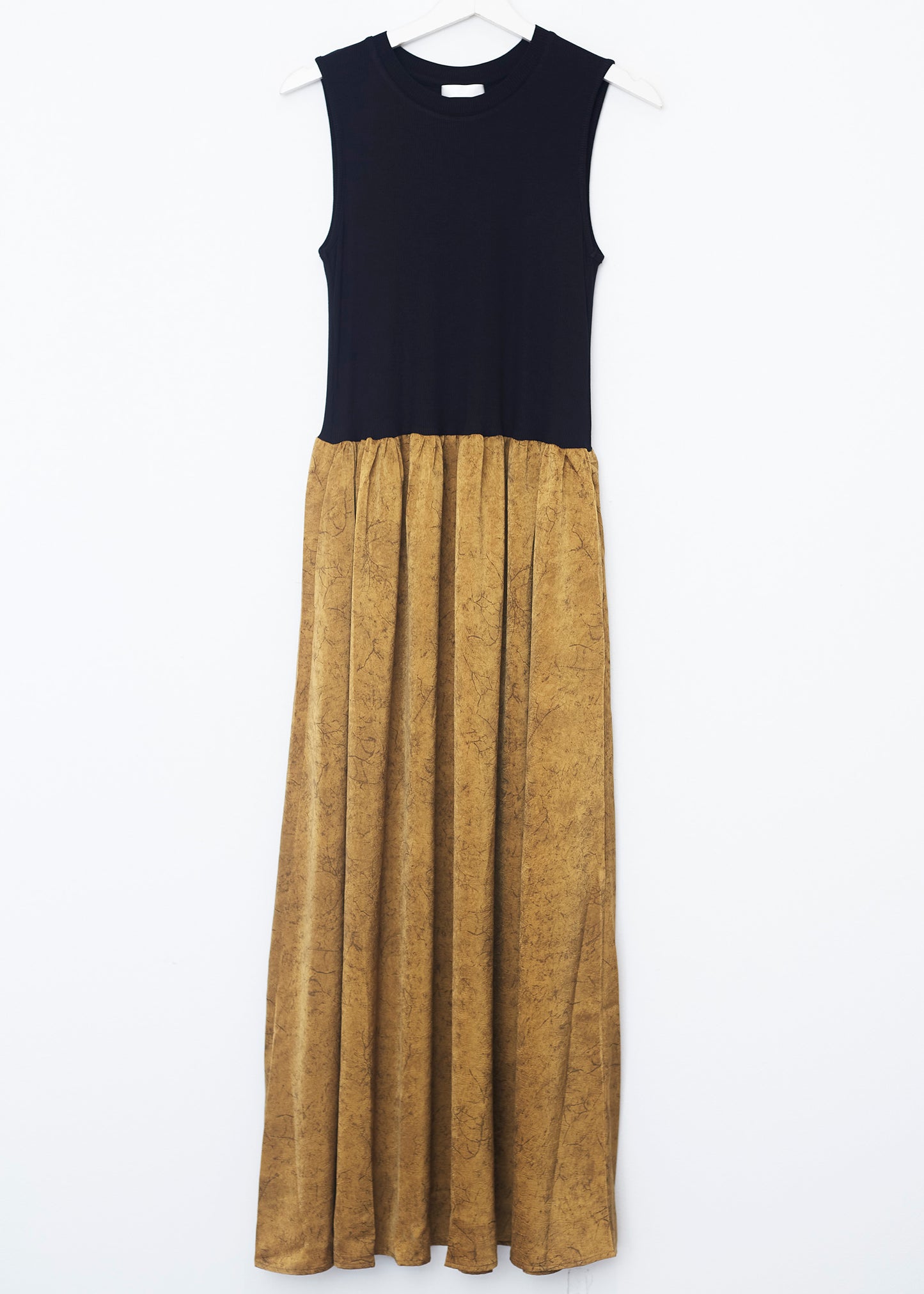 Vestido brocado largo