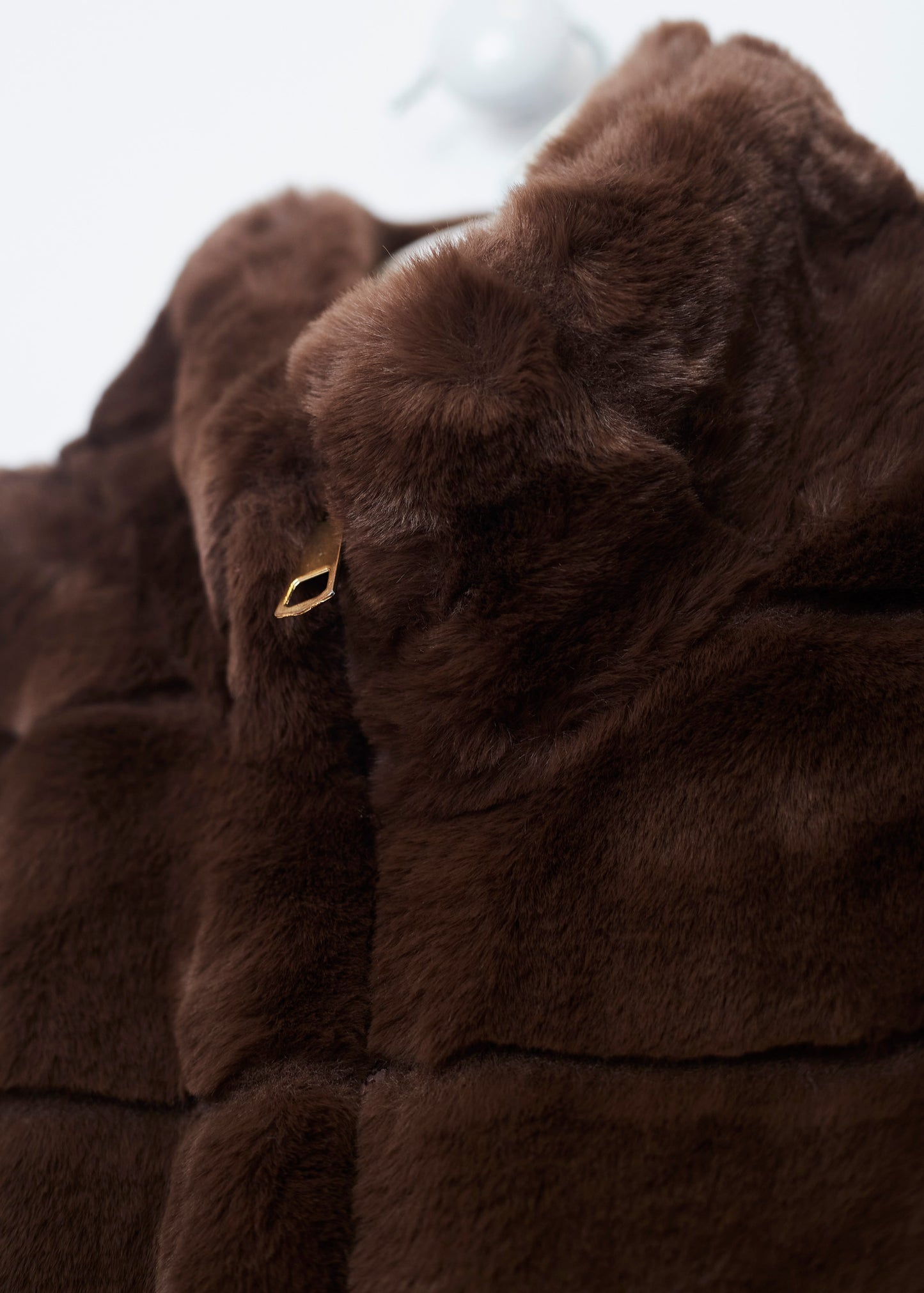 Faux fur vest