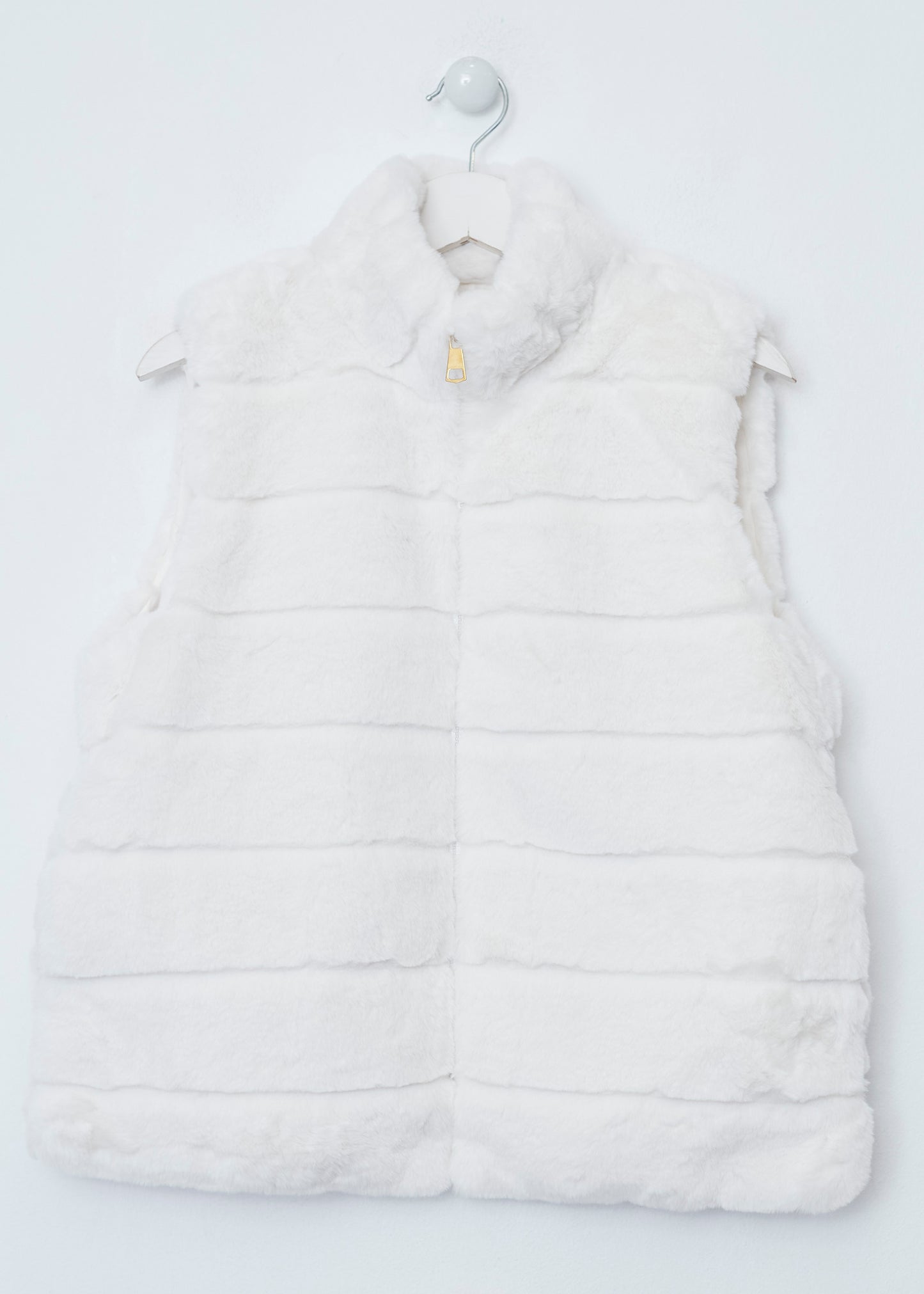 Faux fur vest