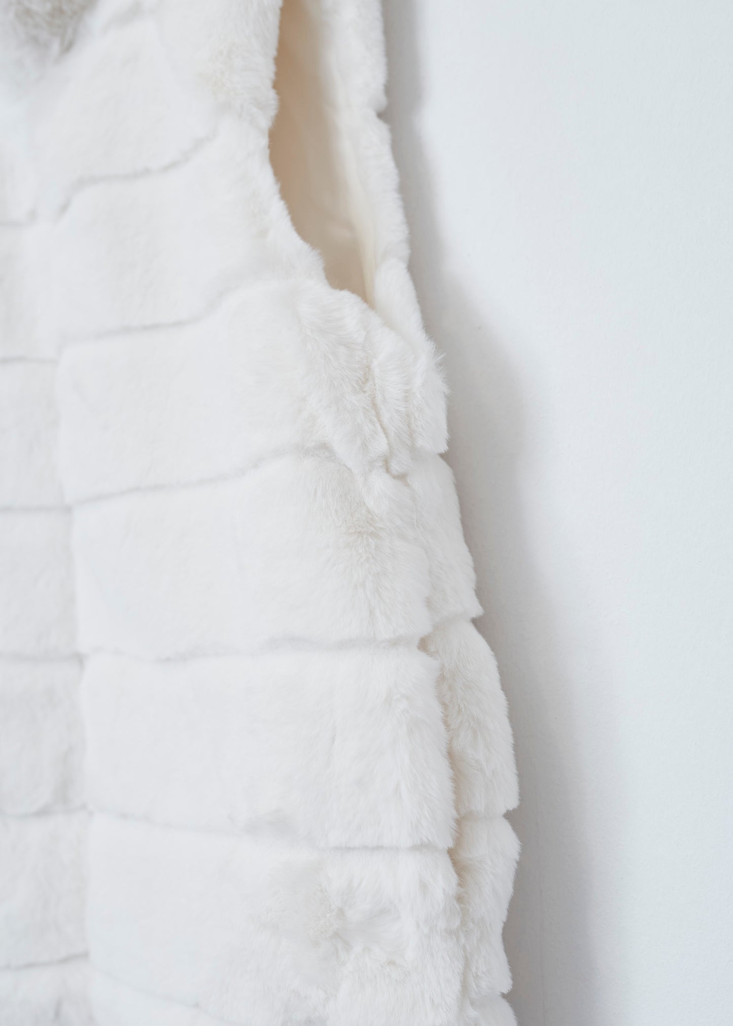Faux fur vest