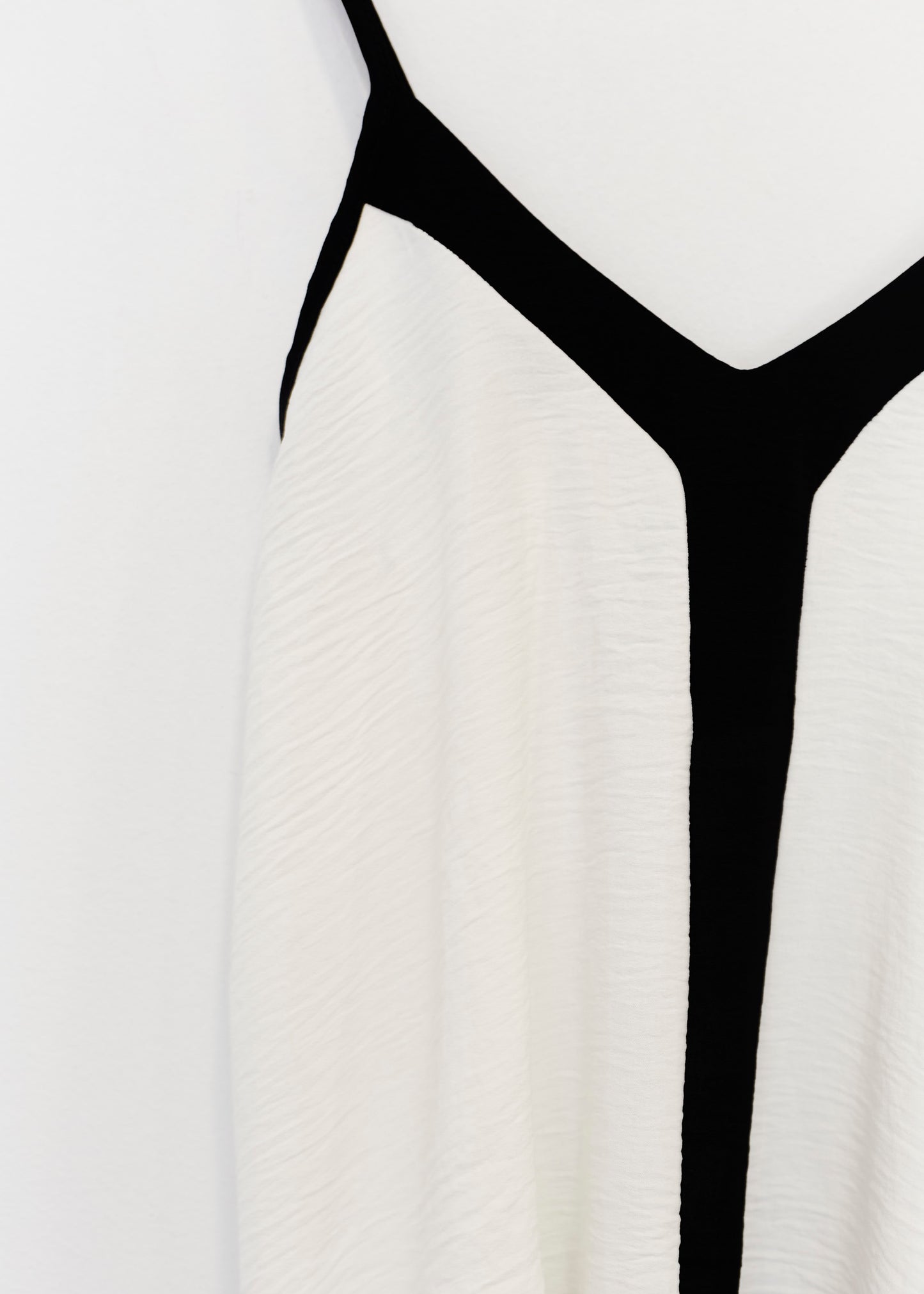 Contrast strap top