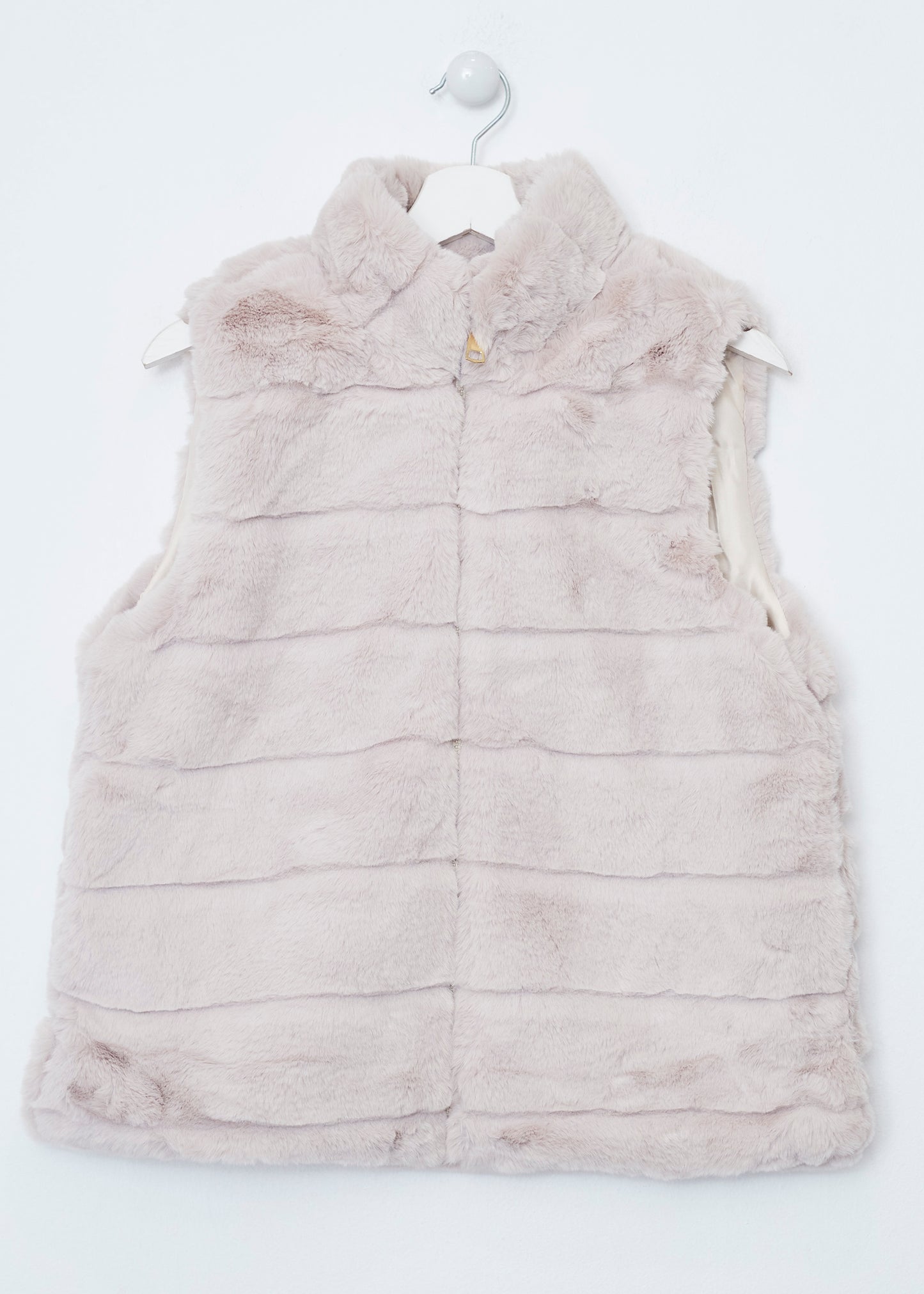 Faux fur vest