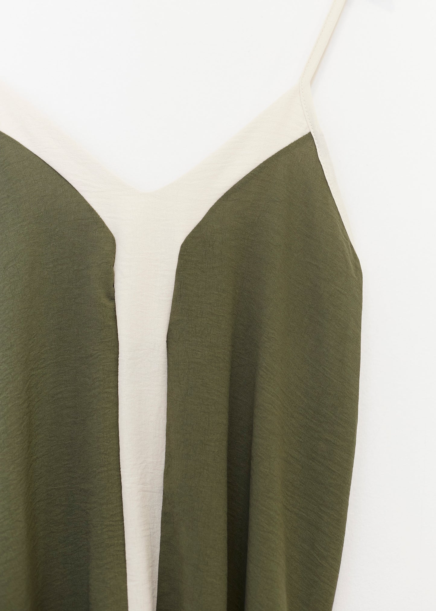Contrast strap top