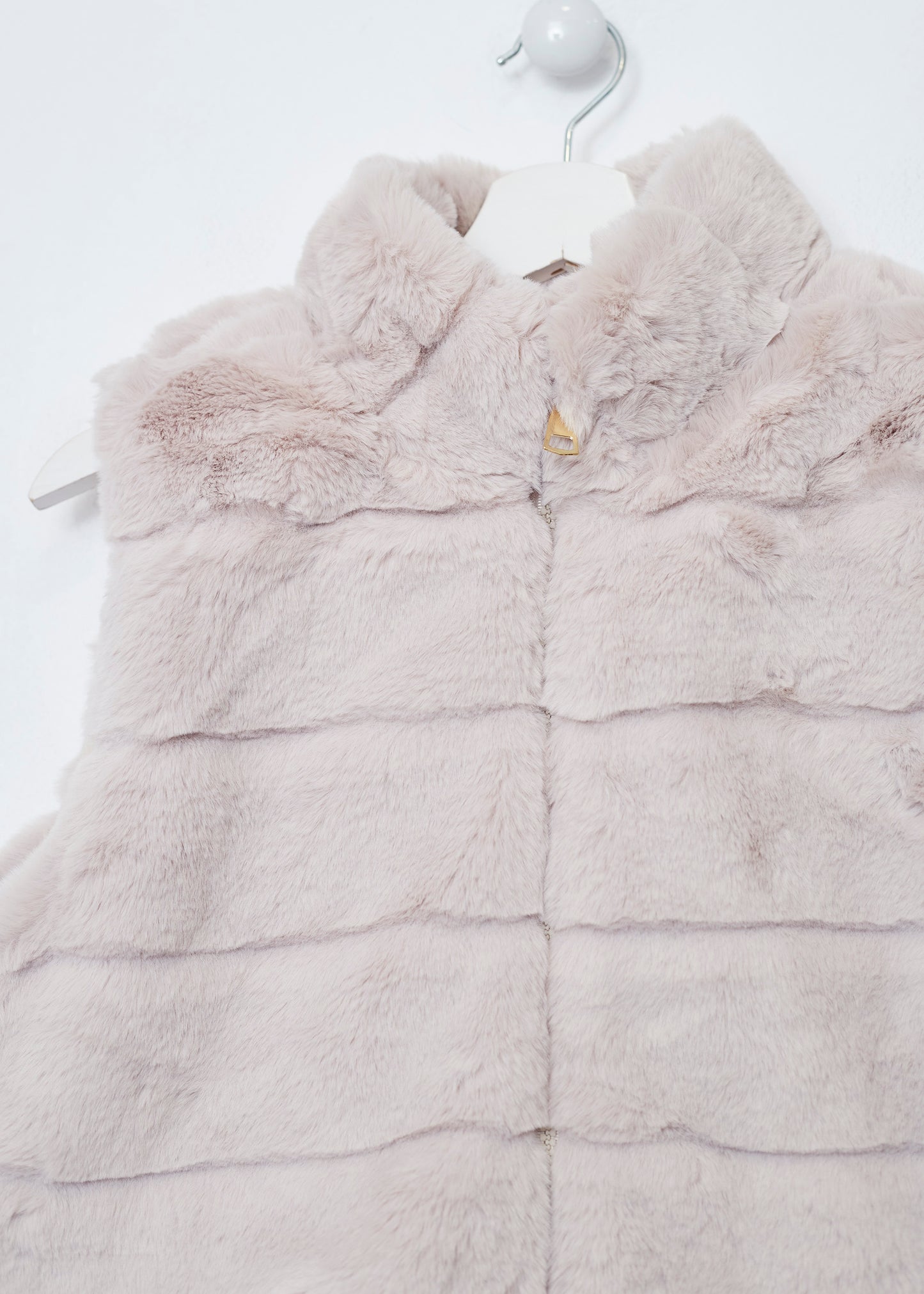 Faux fur vest