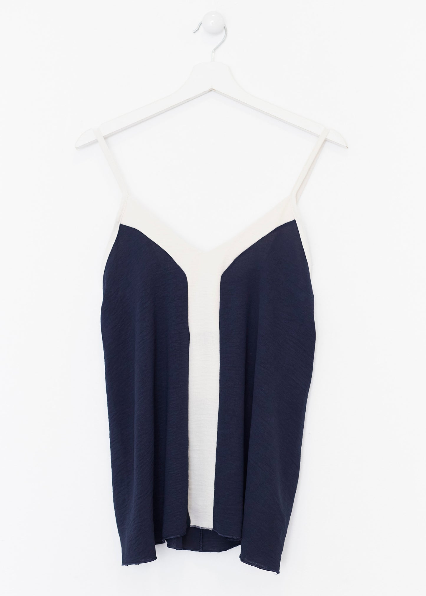 Contrast strap top