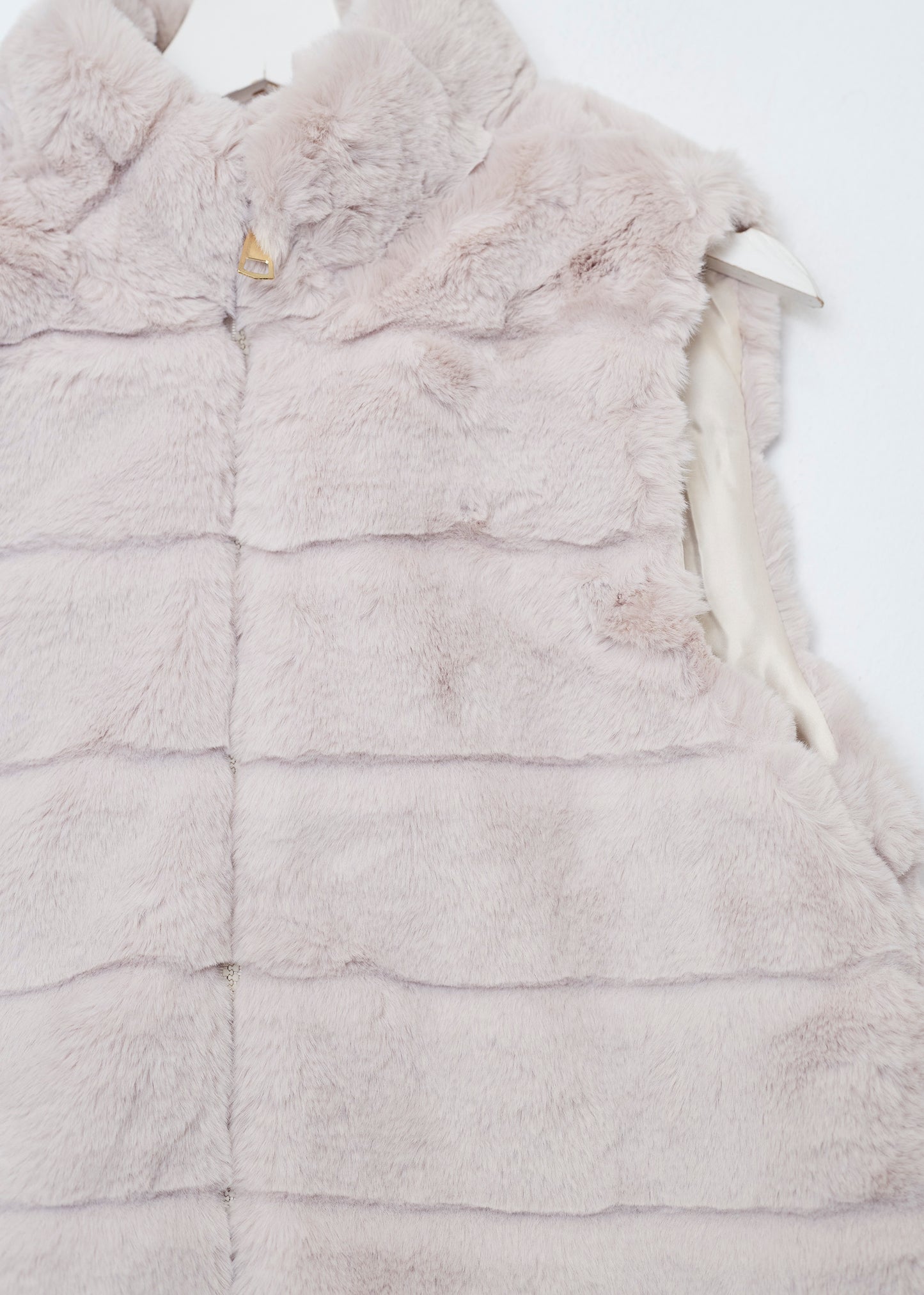 Faux fur vest
