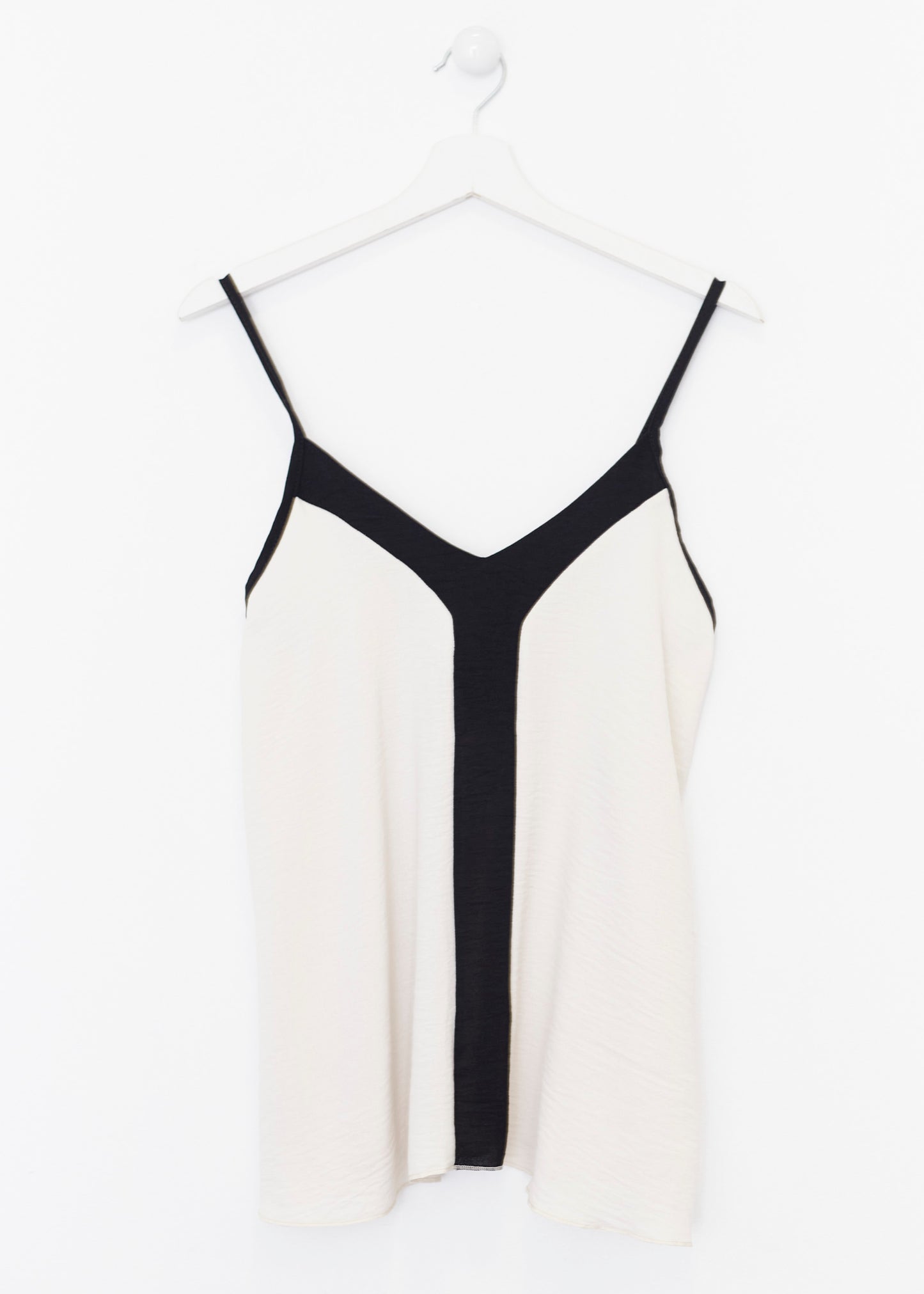Contrast strap top