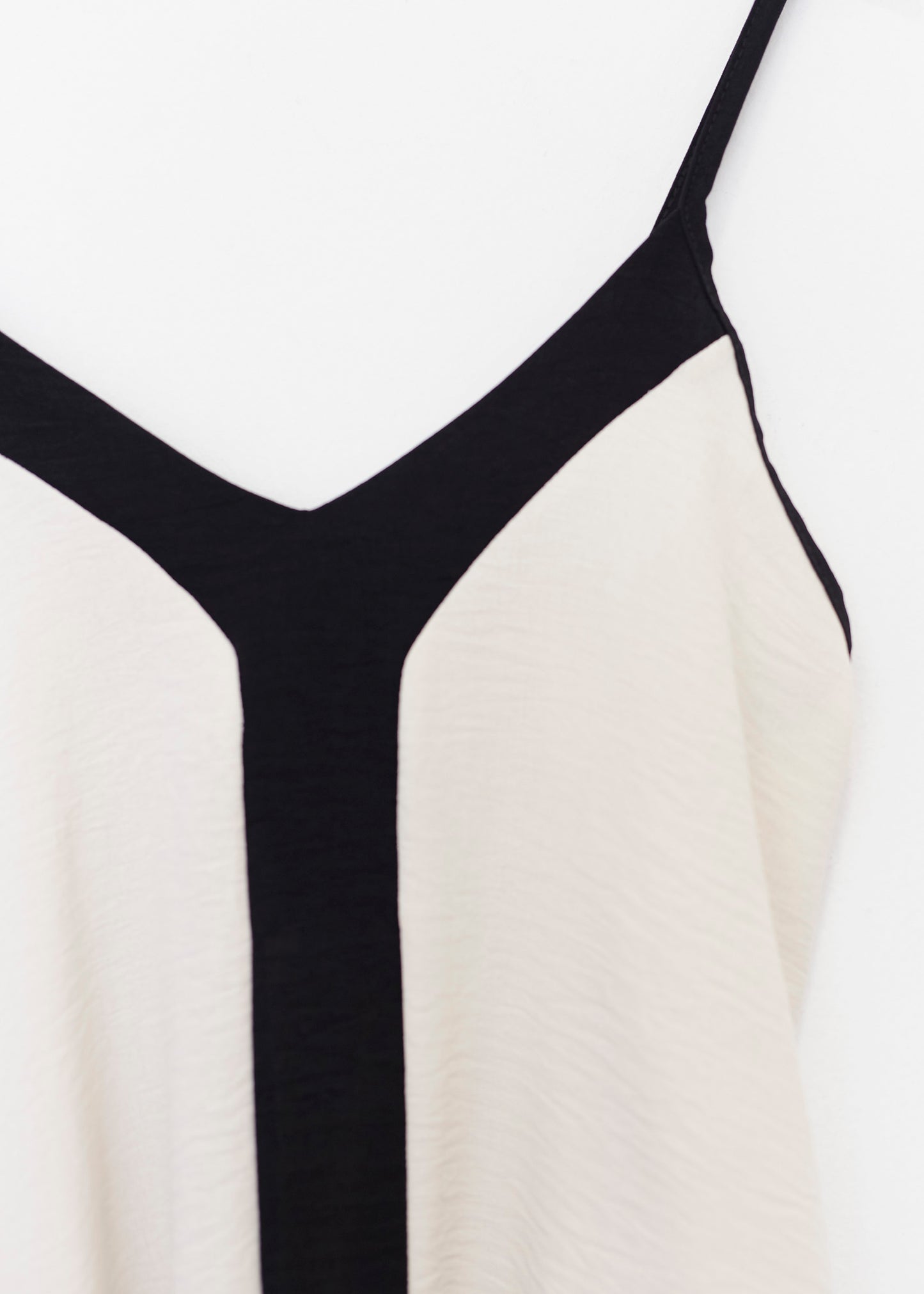 Contrast strap top