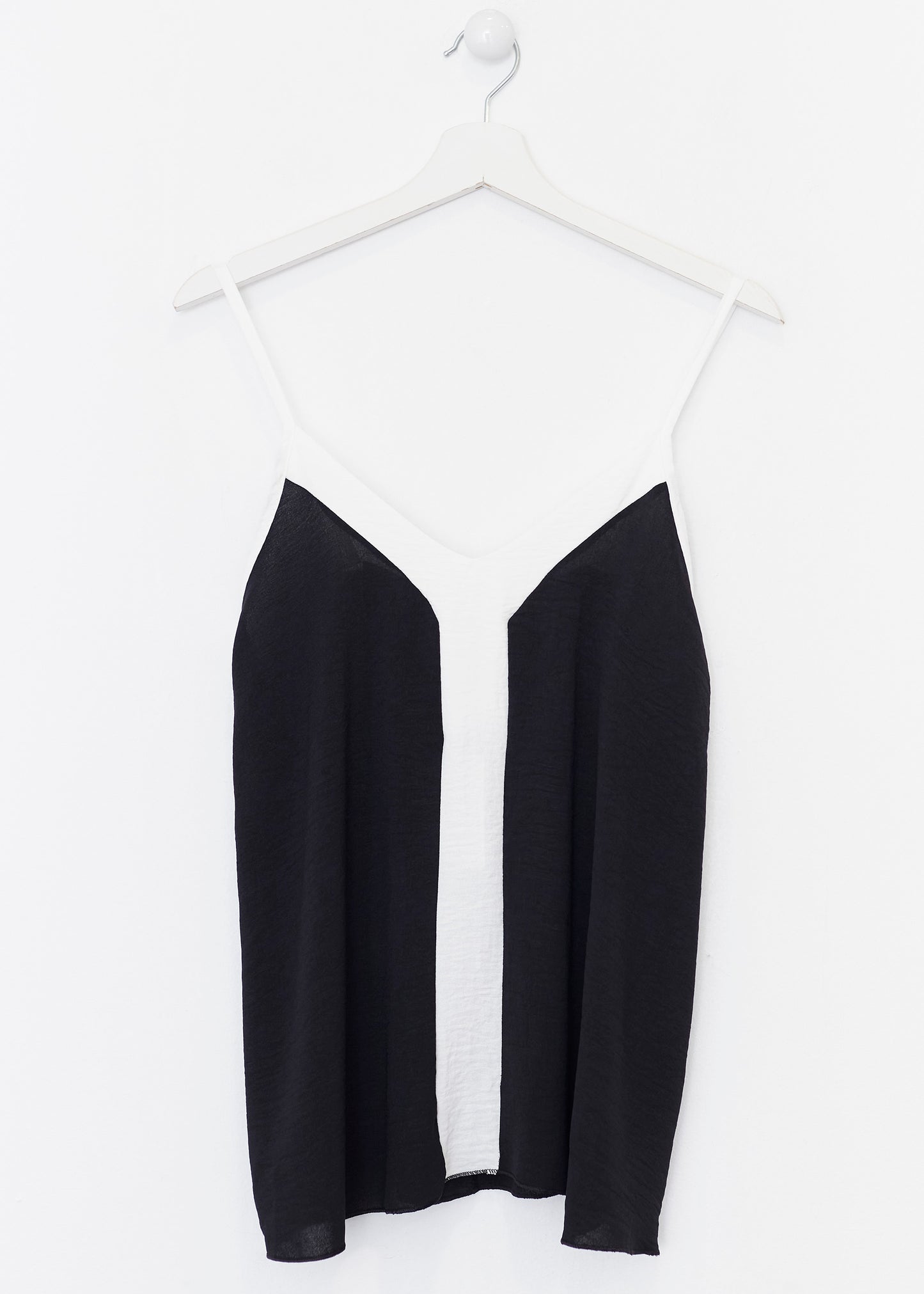 Contrast strap top
