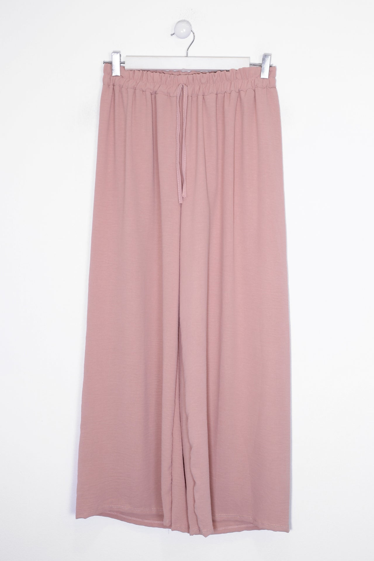Pantalones fluidos palazzo