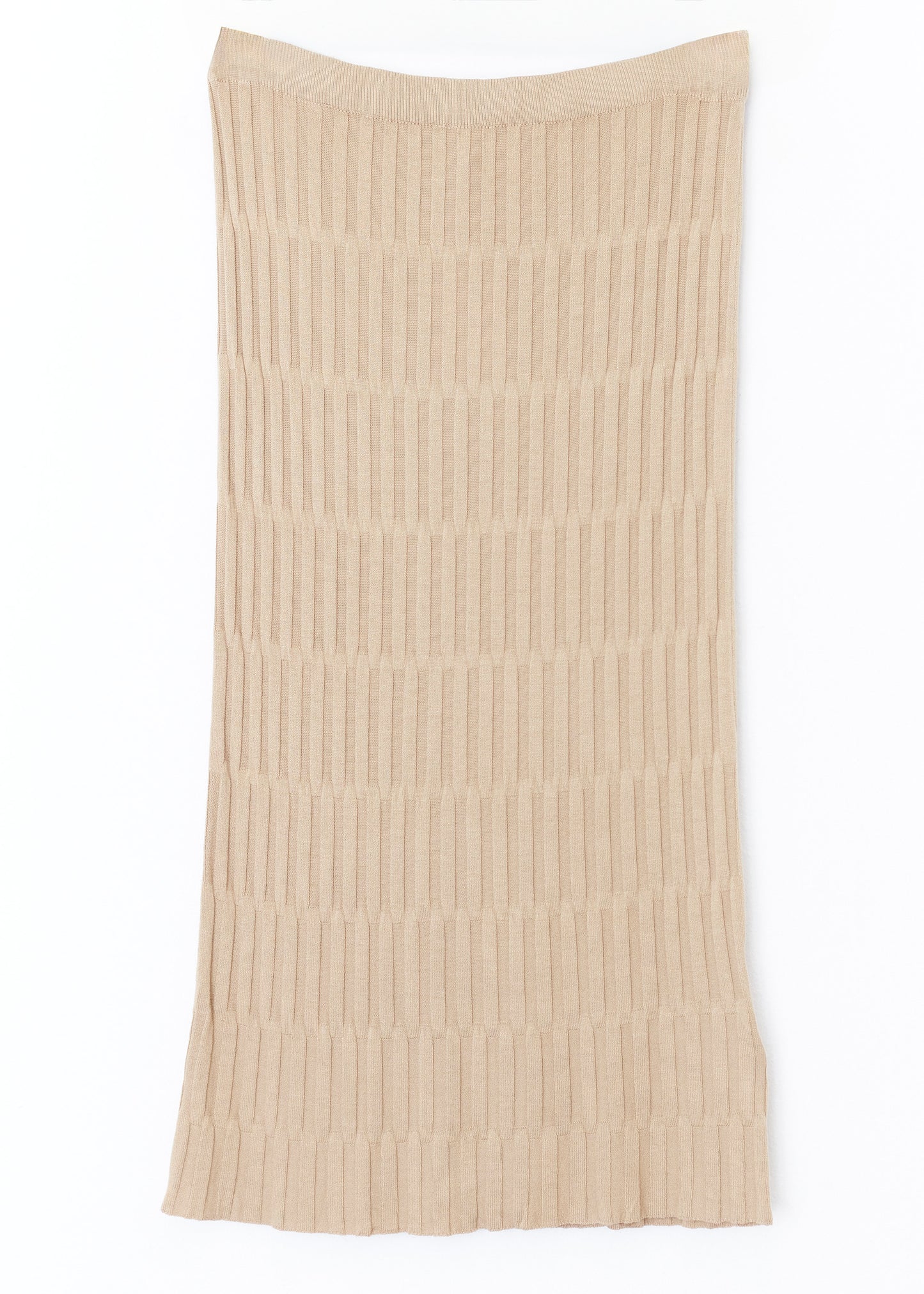 Tricot tube skirt