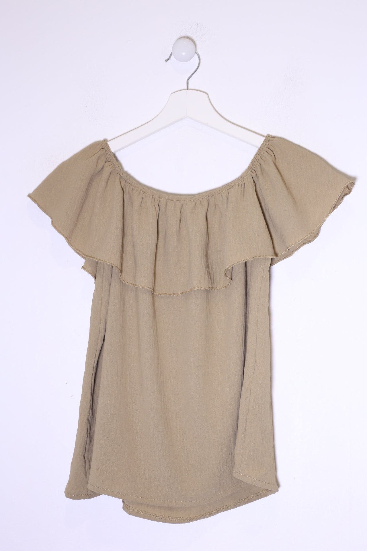 Blusa volante fluida