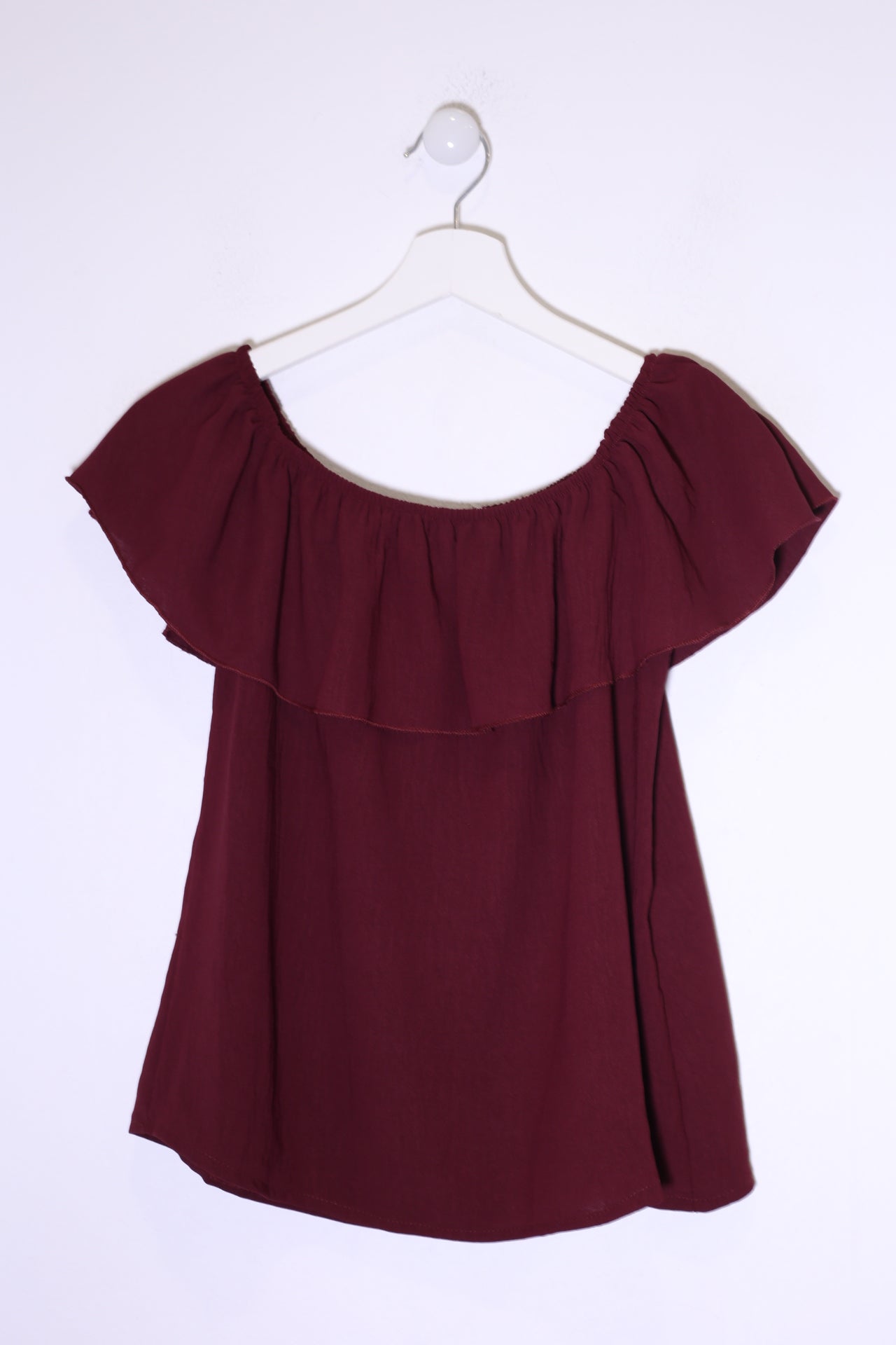 Blusa volante fluida