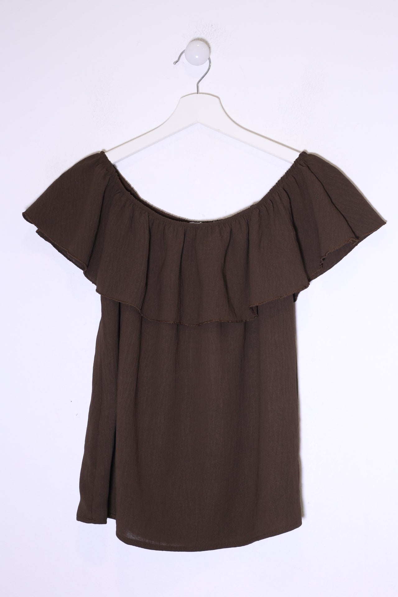Blusa volante fluida