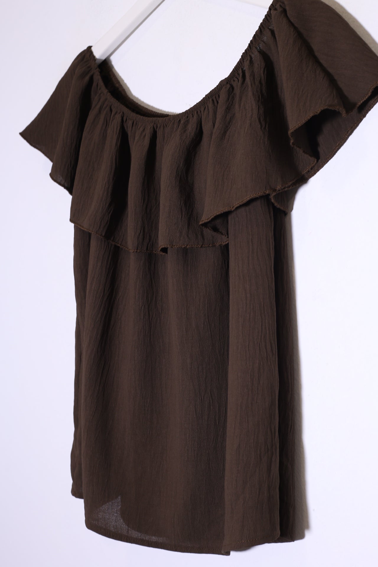 Blusa volante fluida