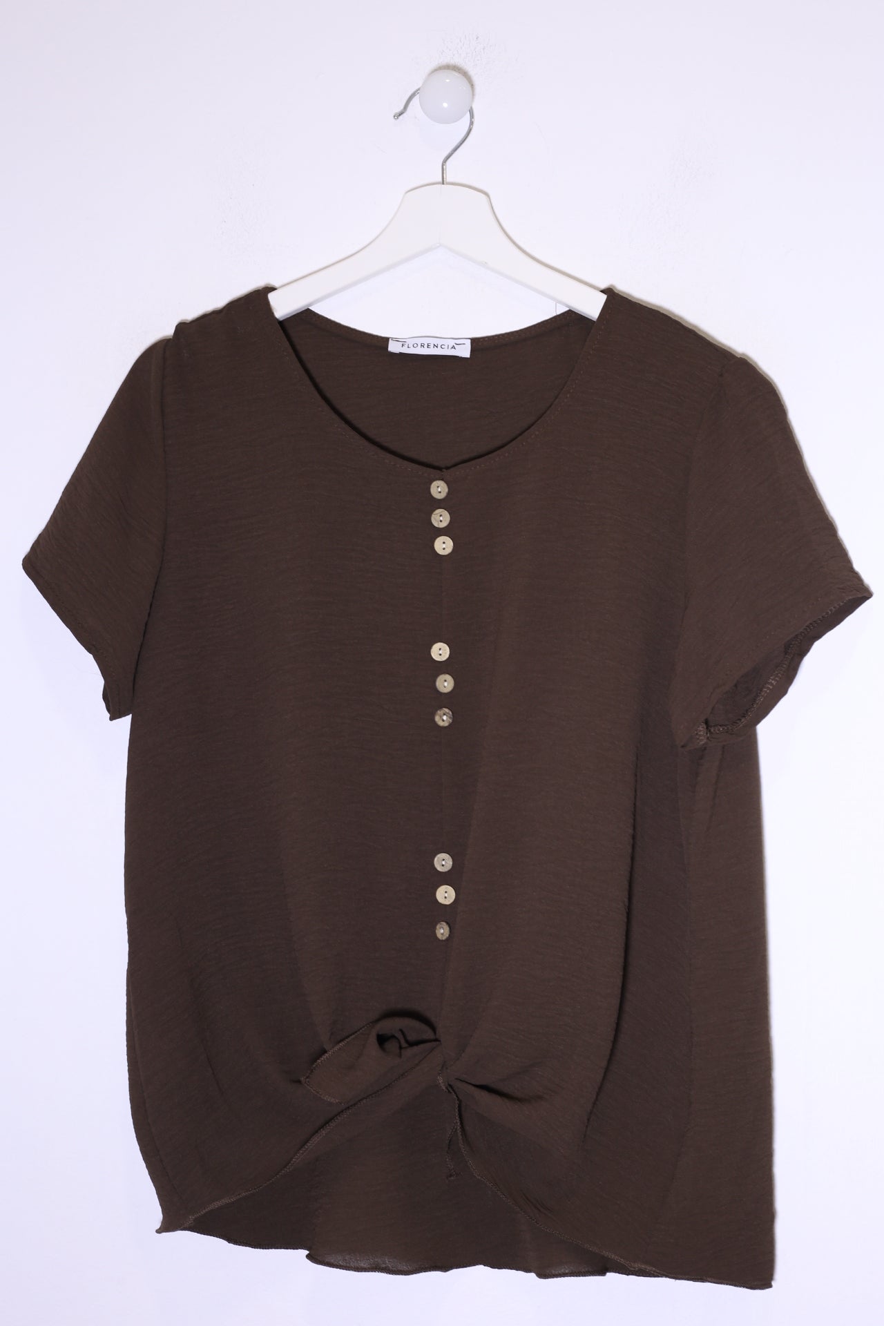 Blusa botones fluida