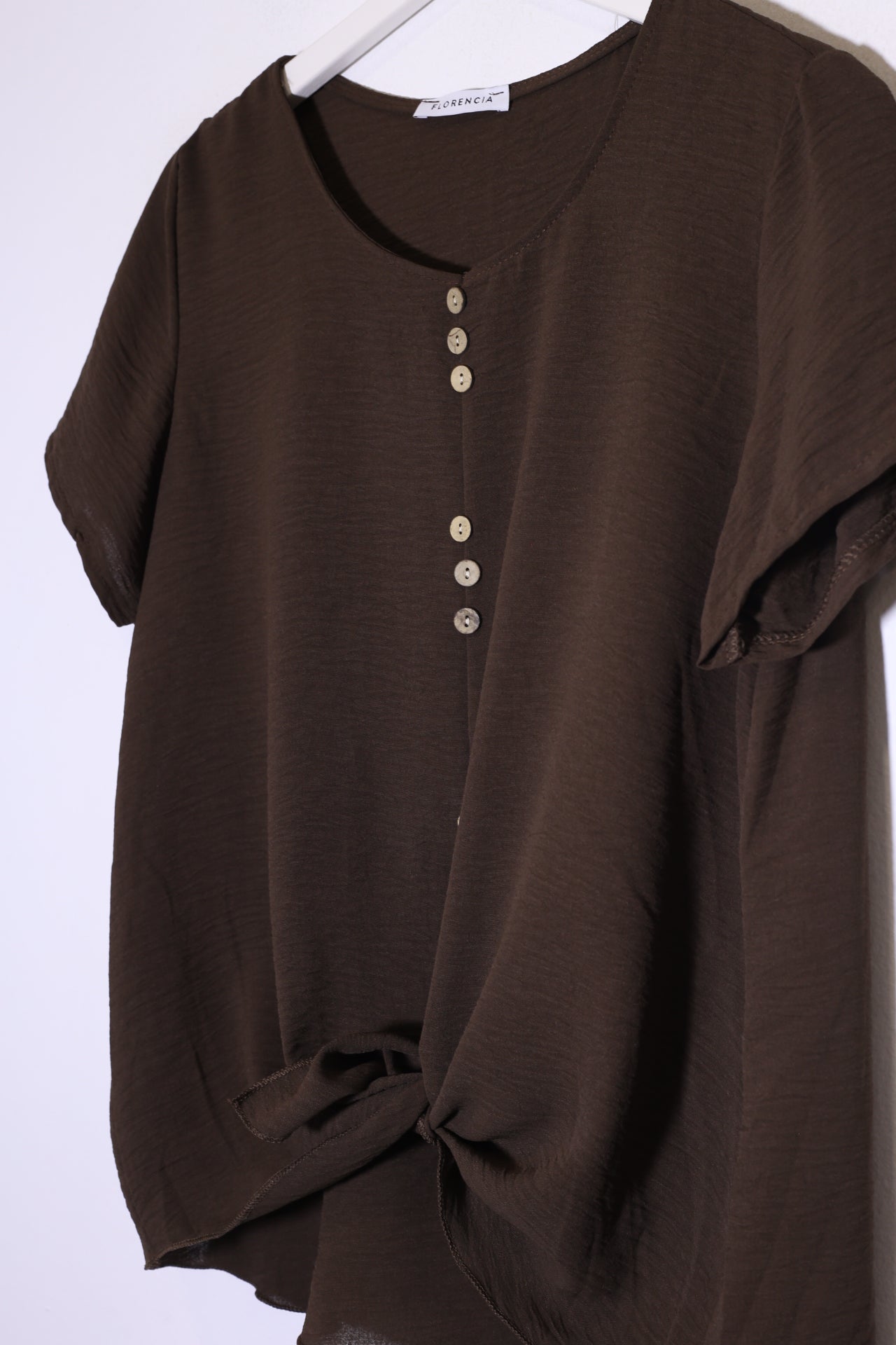 Blusa botones fluida