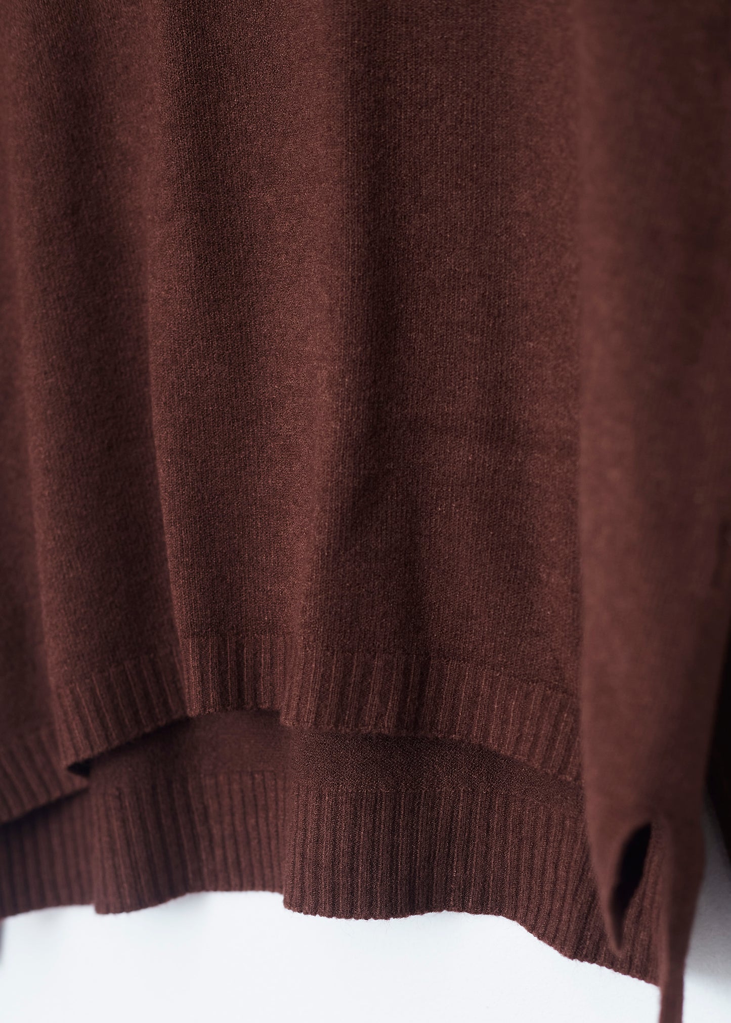 Jersey sin costuras cuello punta