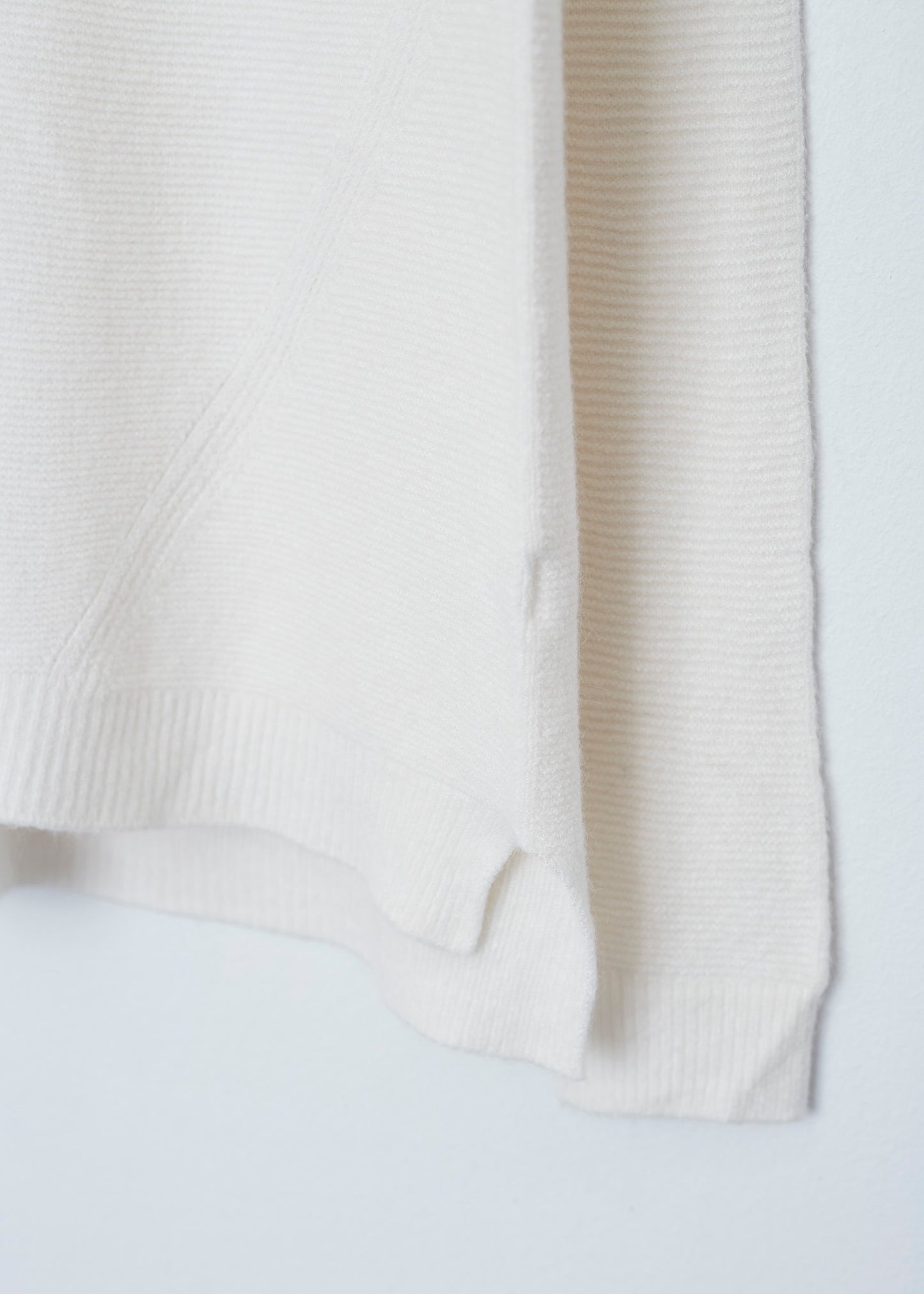 Jersey sin costuras cuello punta