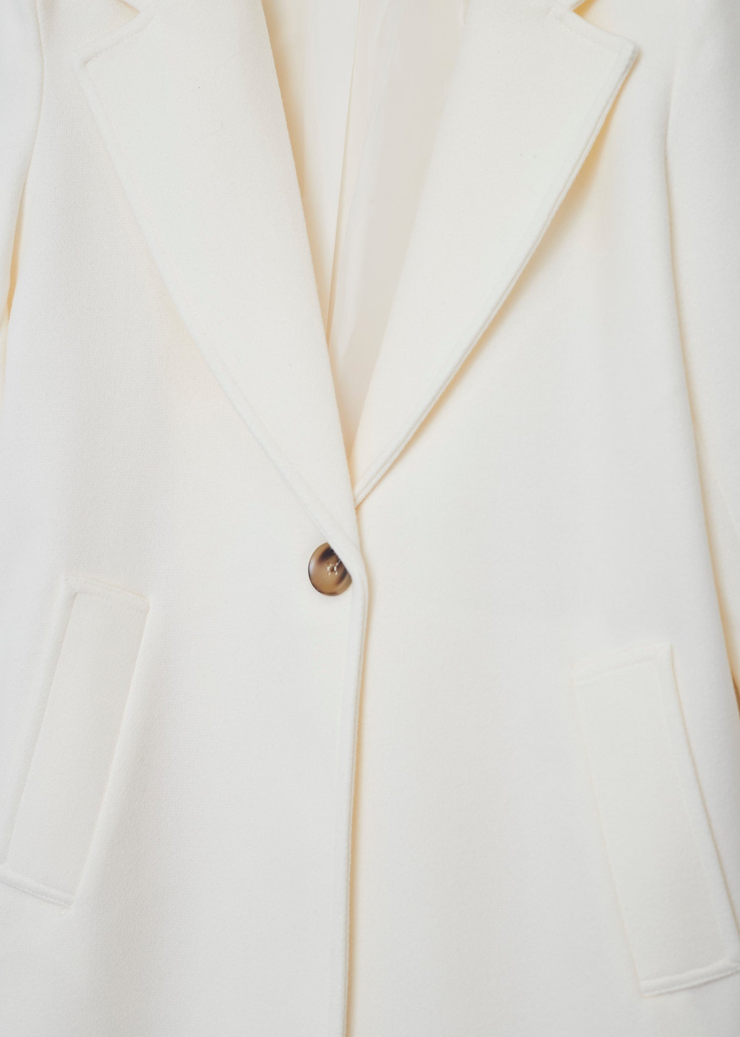 Midi coat with lapels