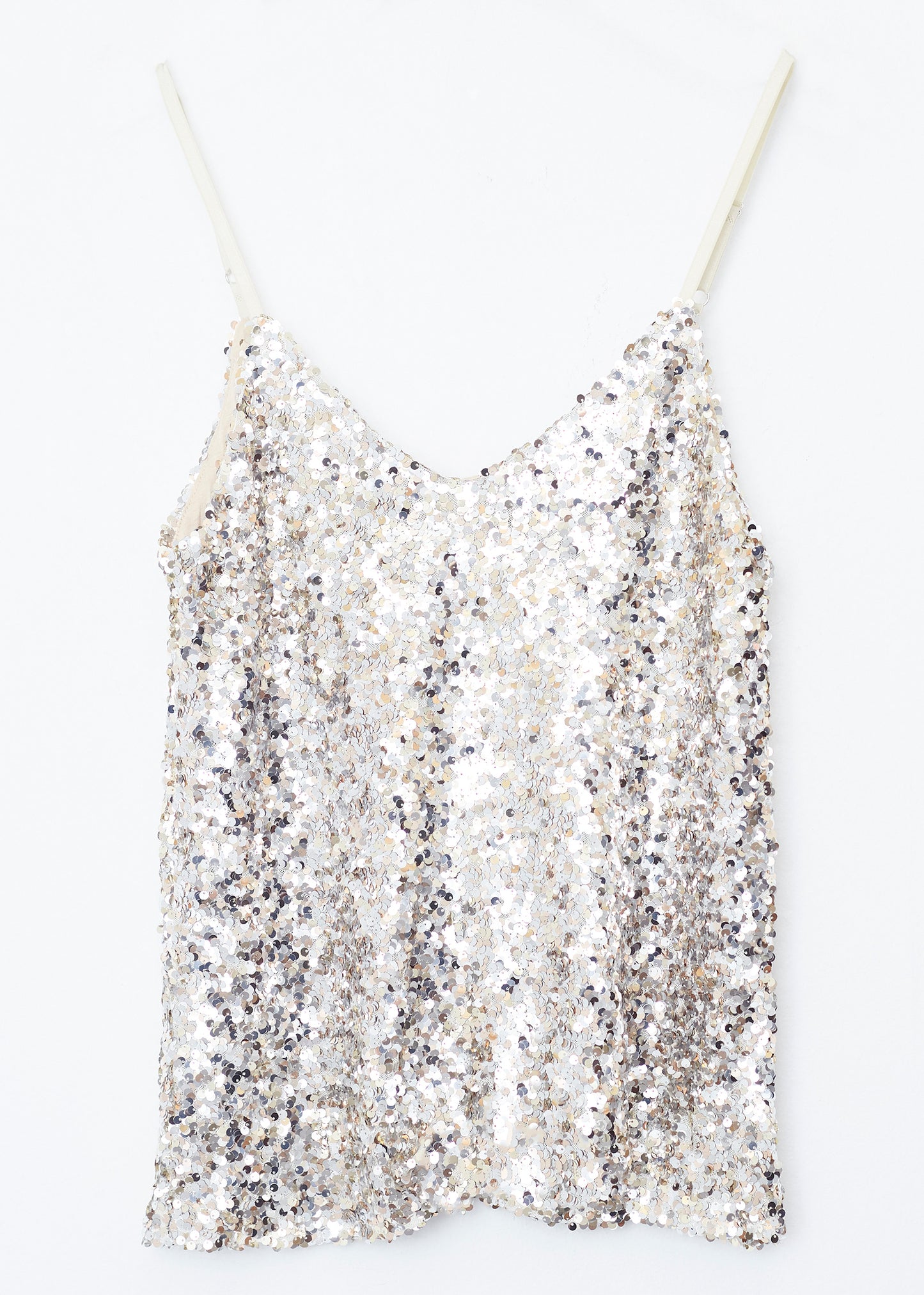 Top paillettes