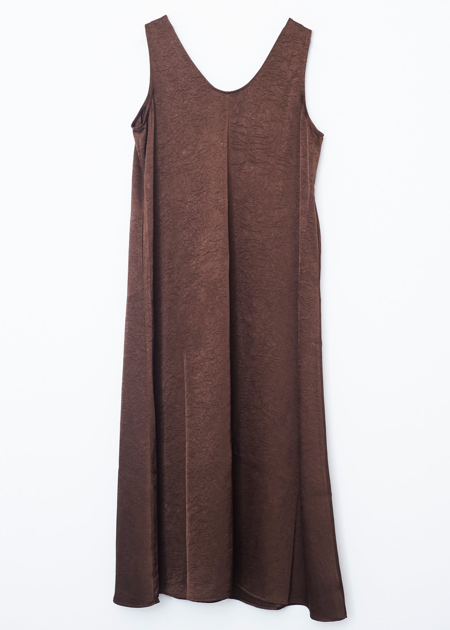 Vestido raso largo