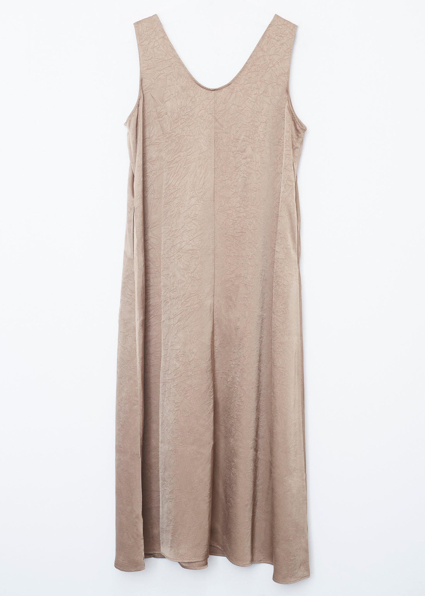Vestido raso largo