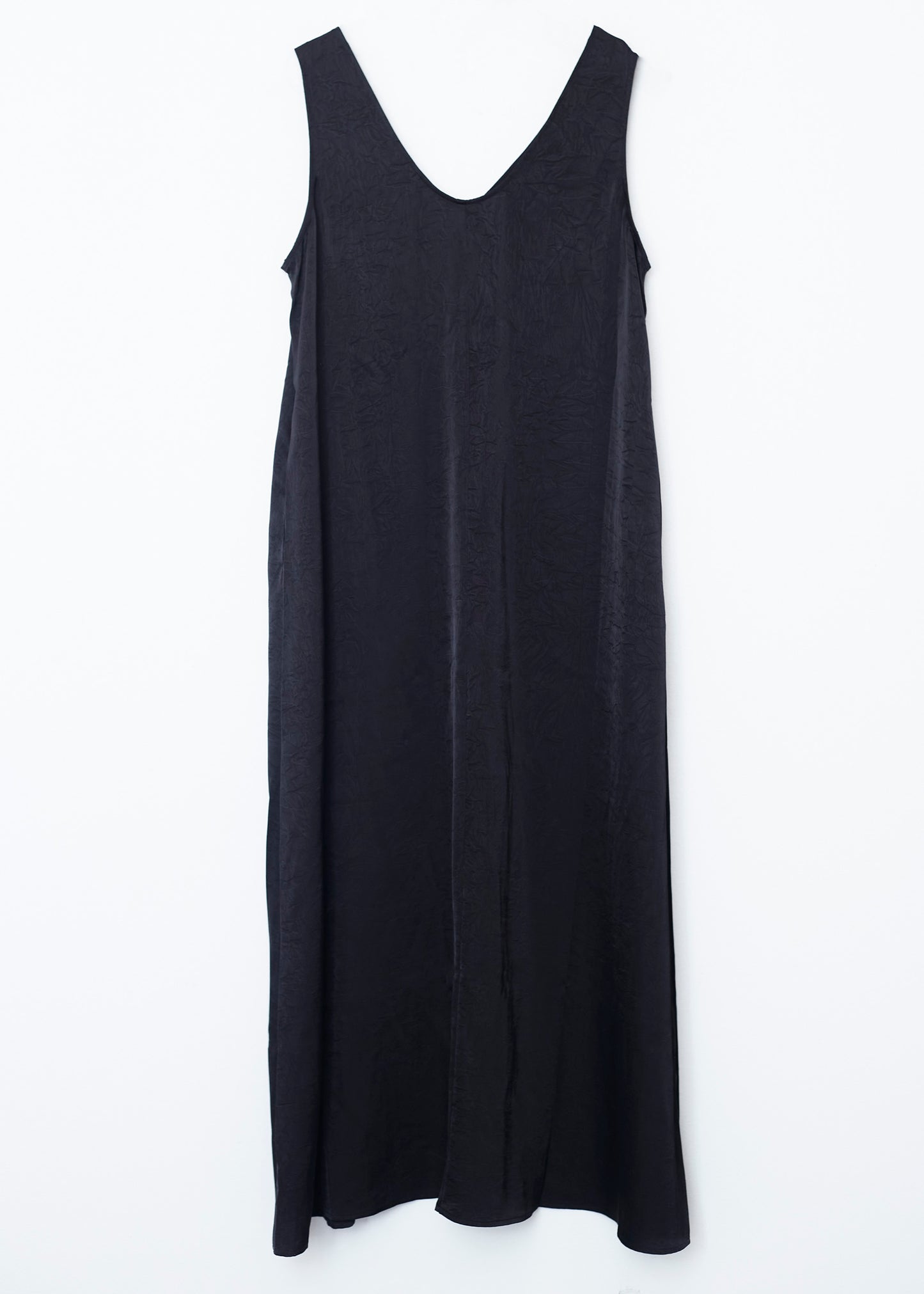 Vestido raso largo