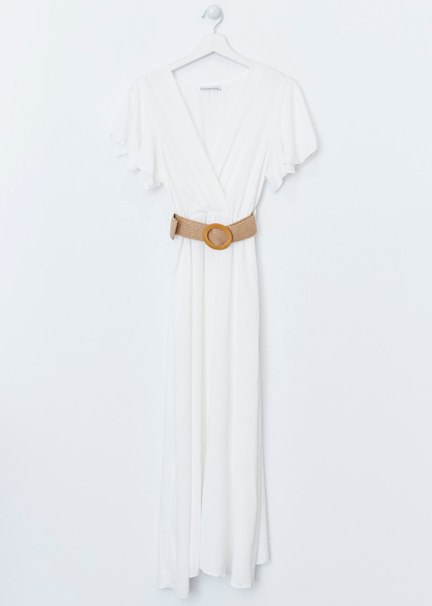 Belted wrap dress