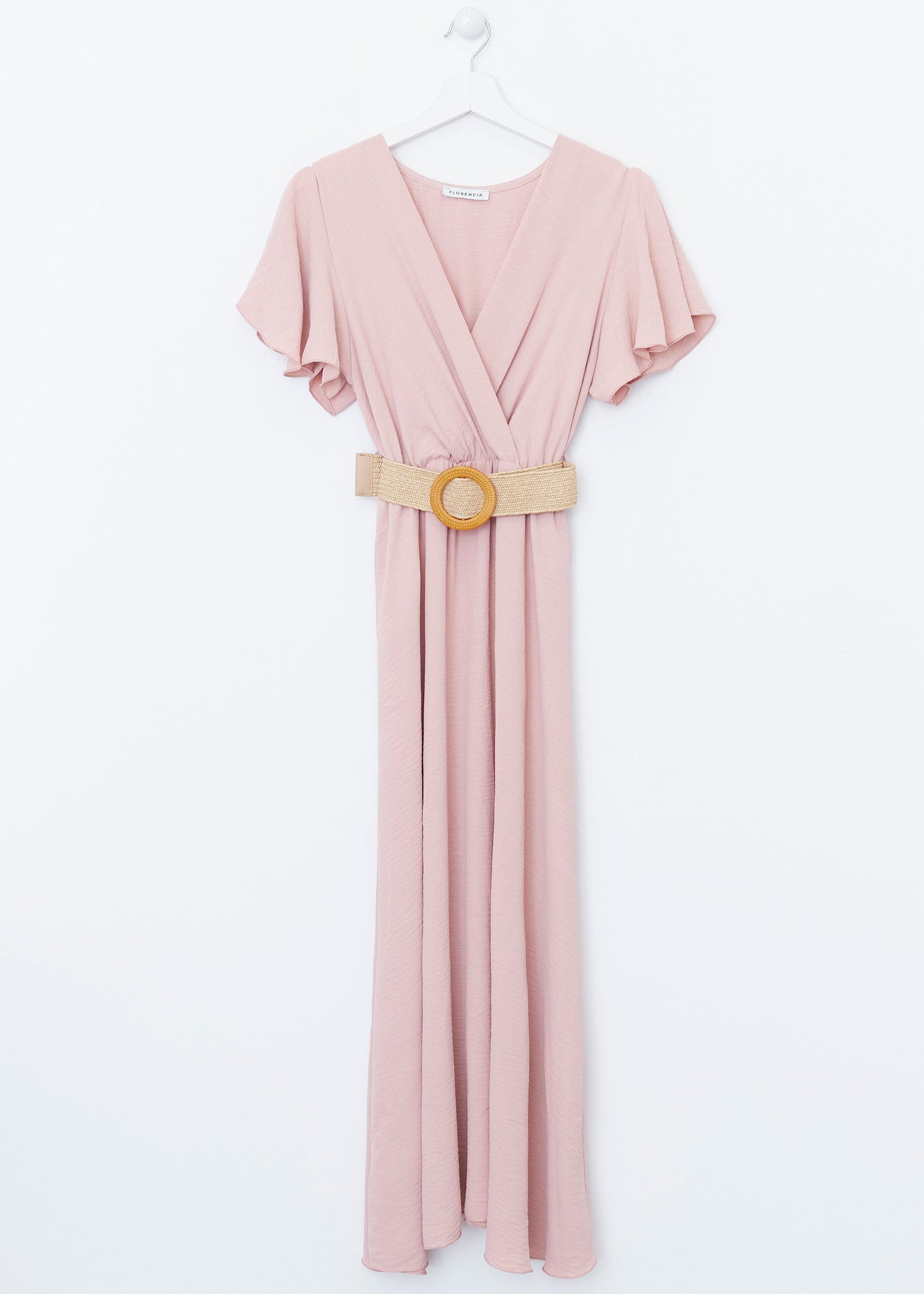 Belted wrap dress