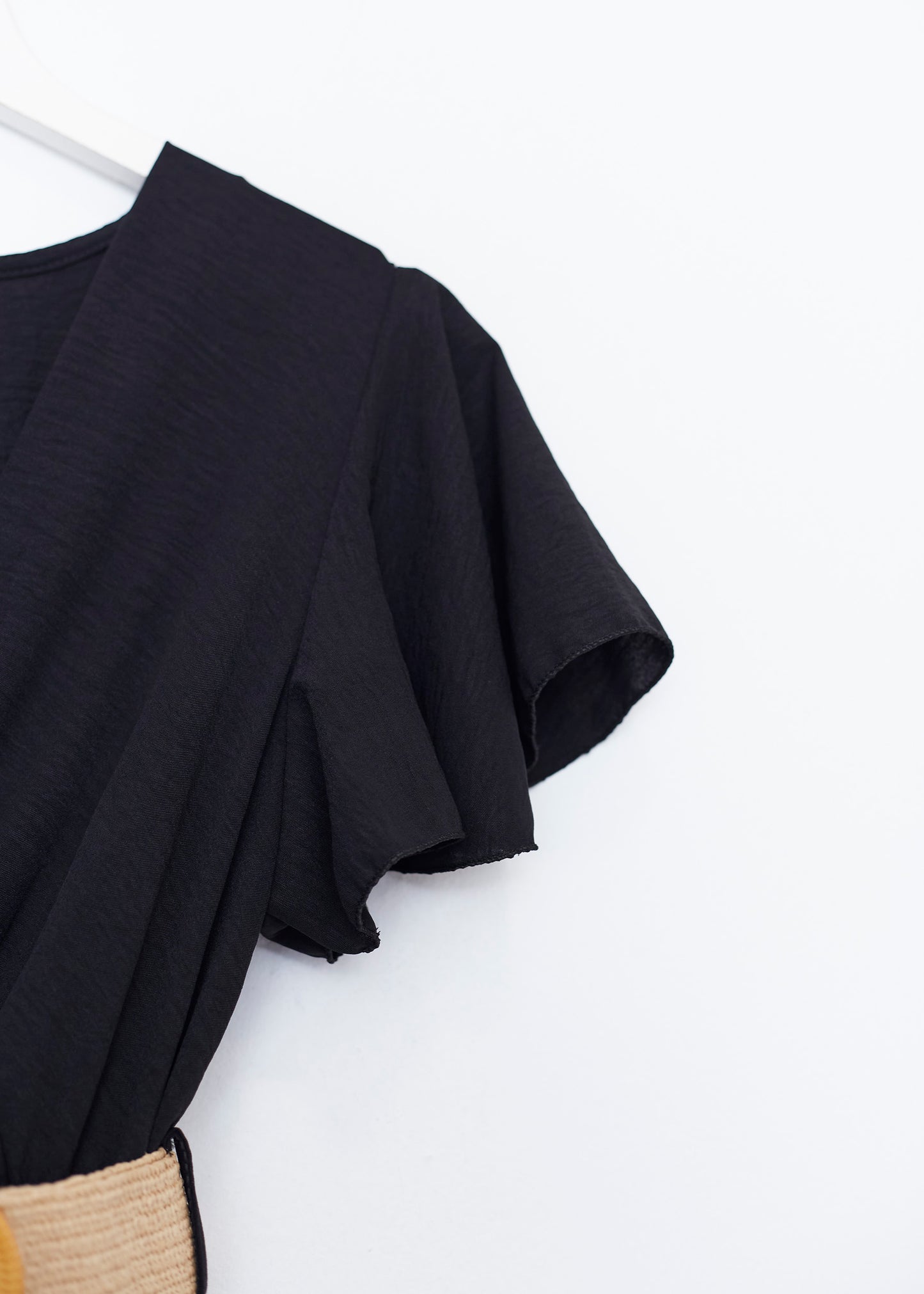 Belted wrap dress