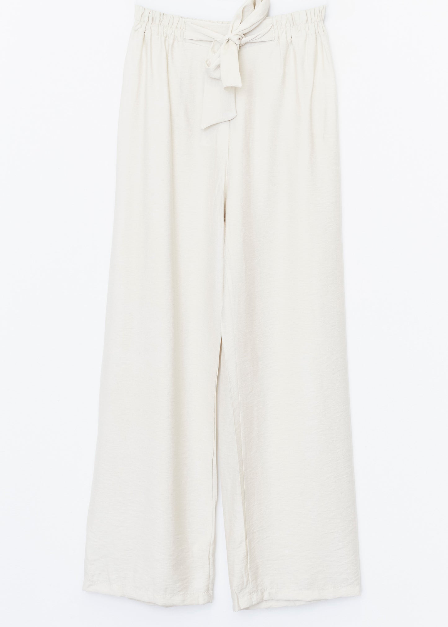 Bow palazzo pants