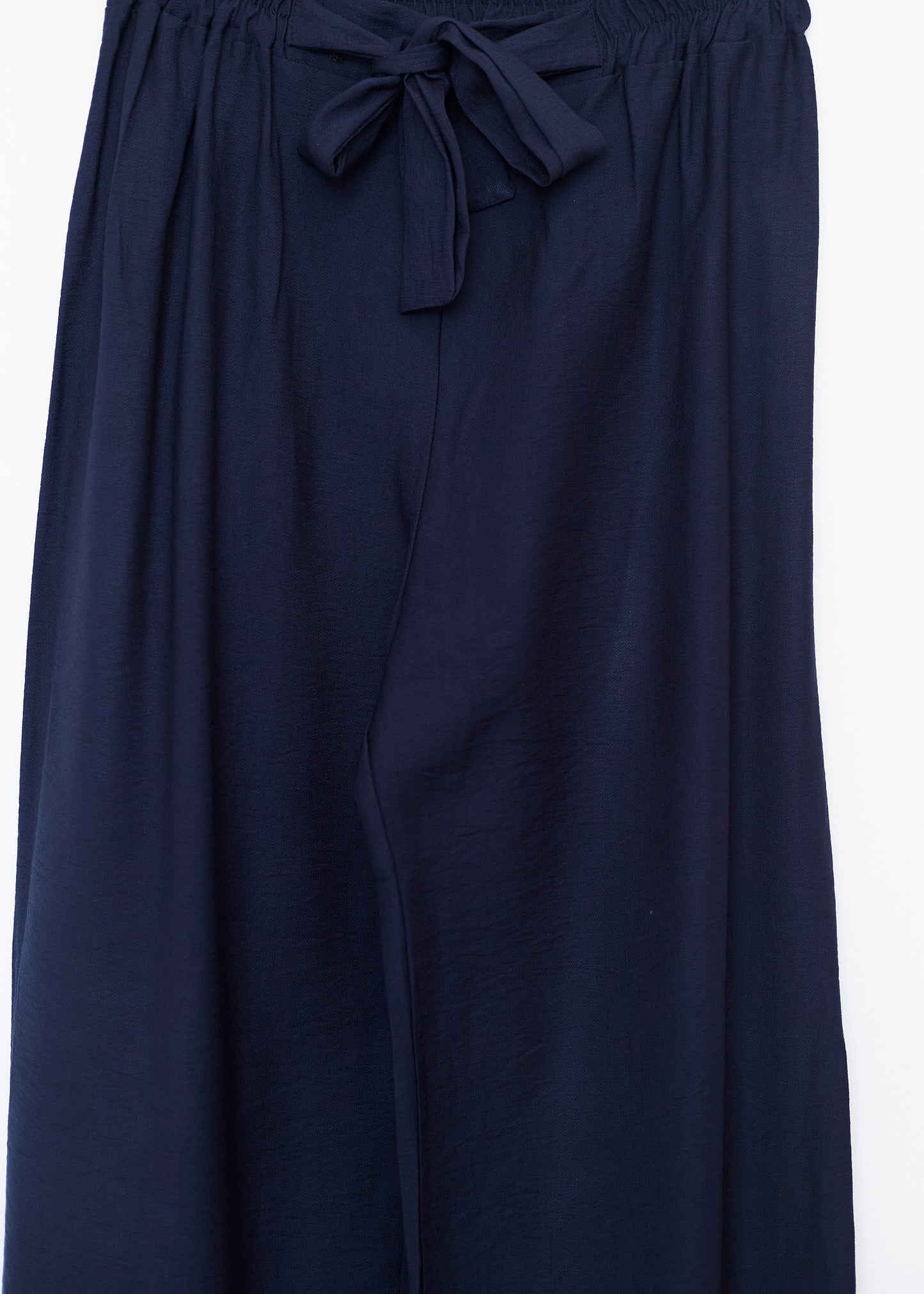 Bow palazzo pants
