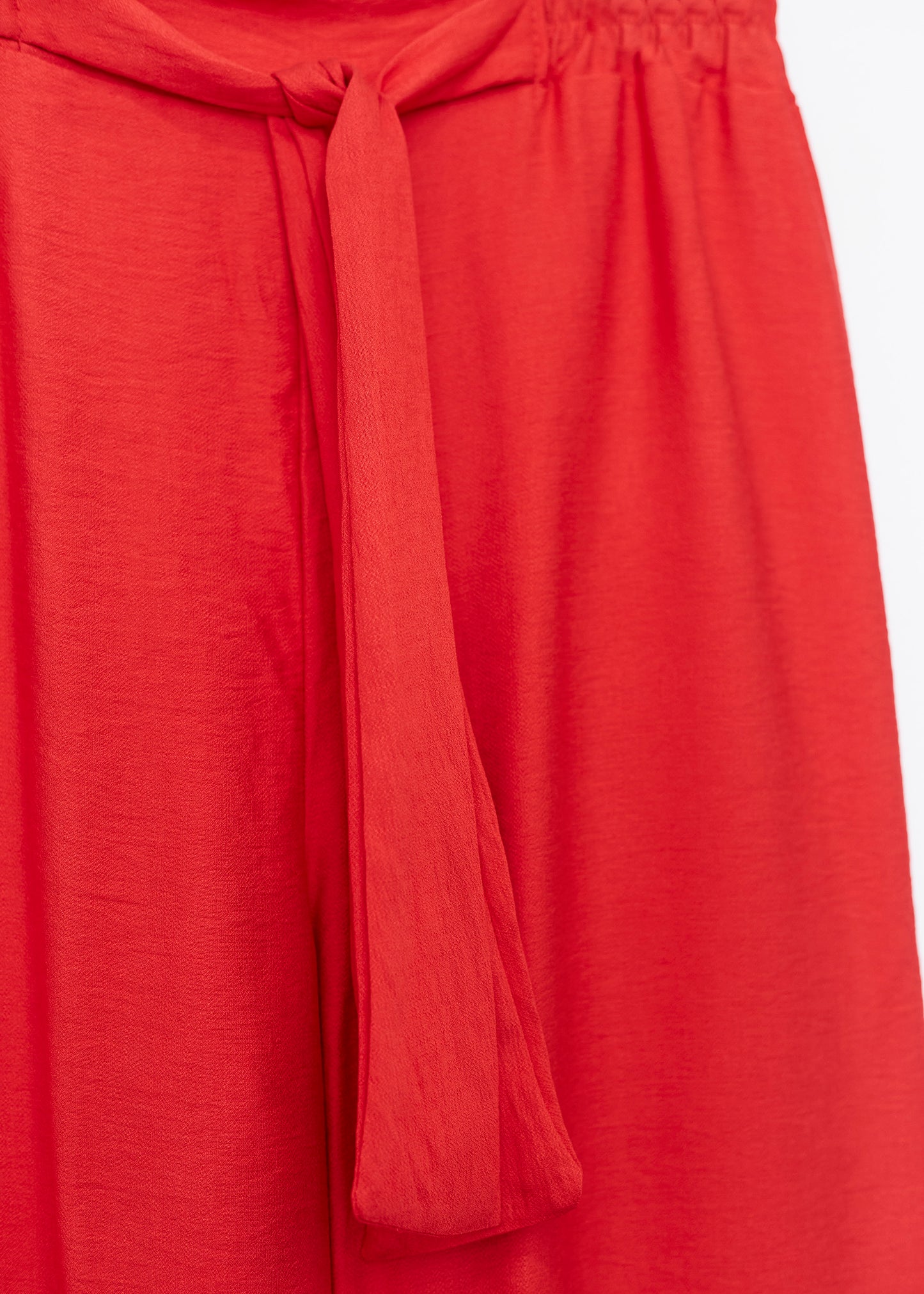 Bow palazzo pants