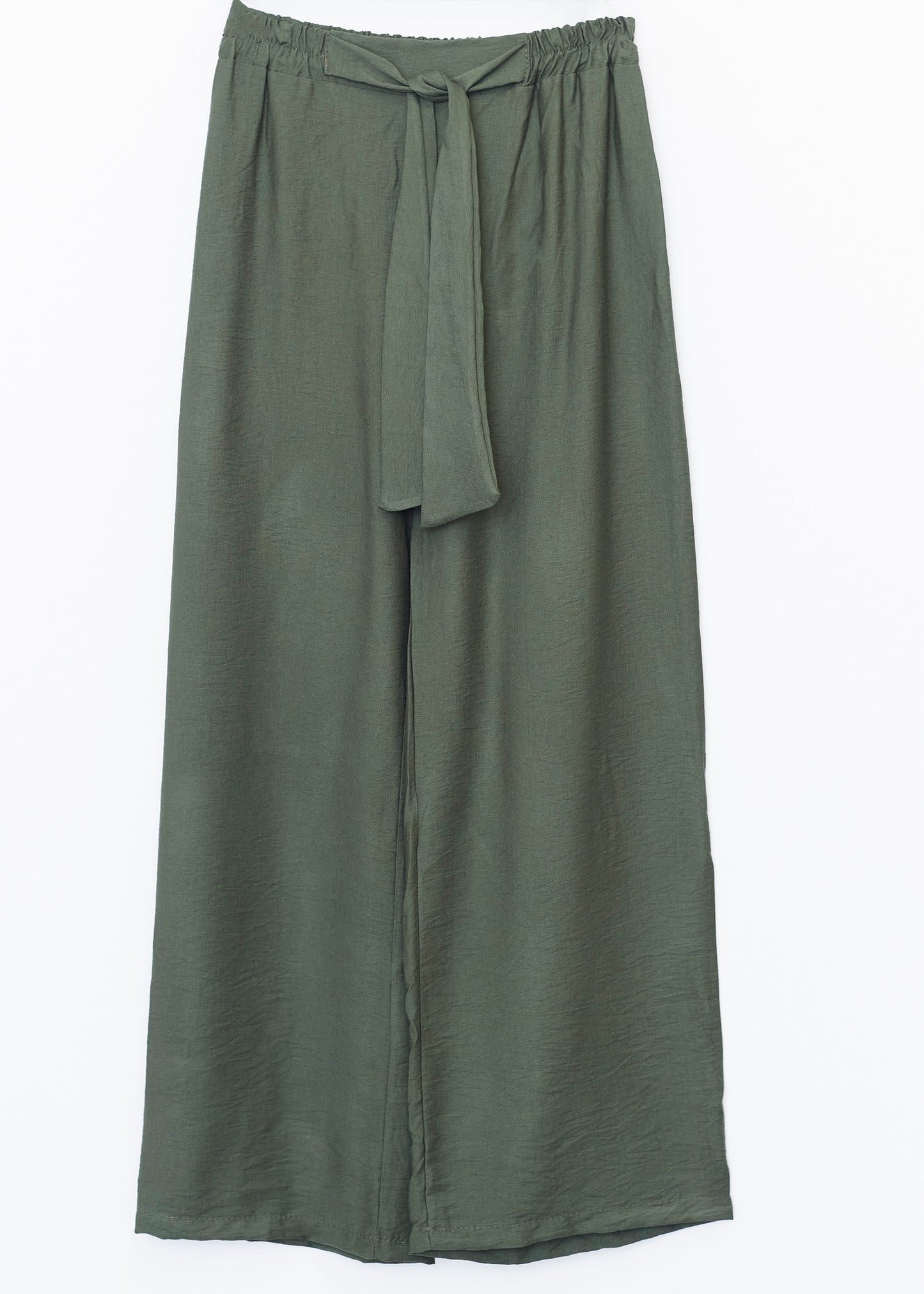 Bow palazzo pants