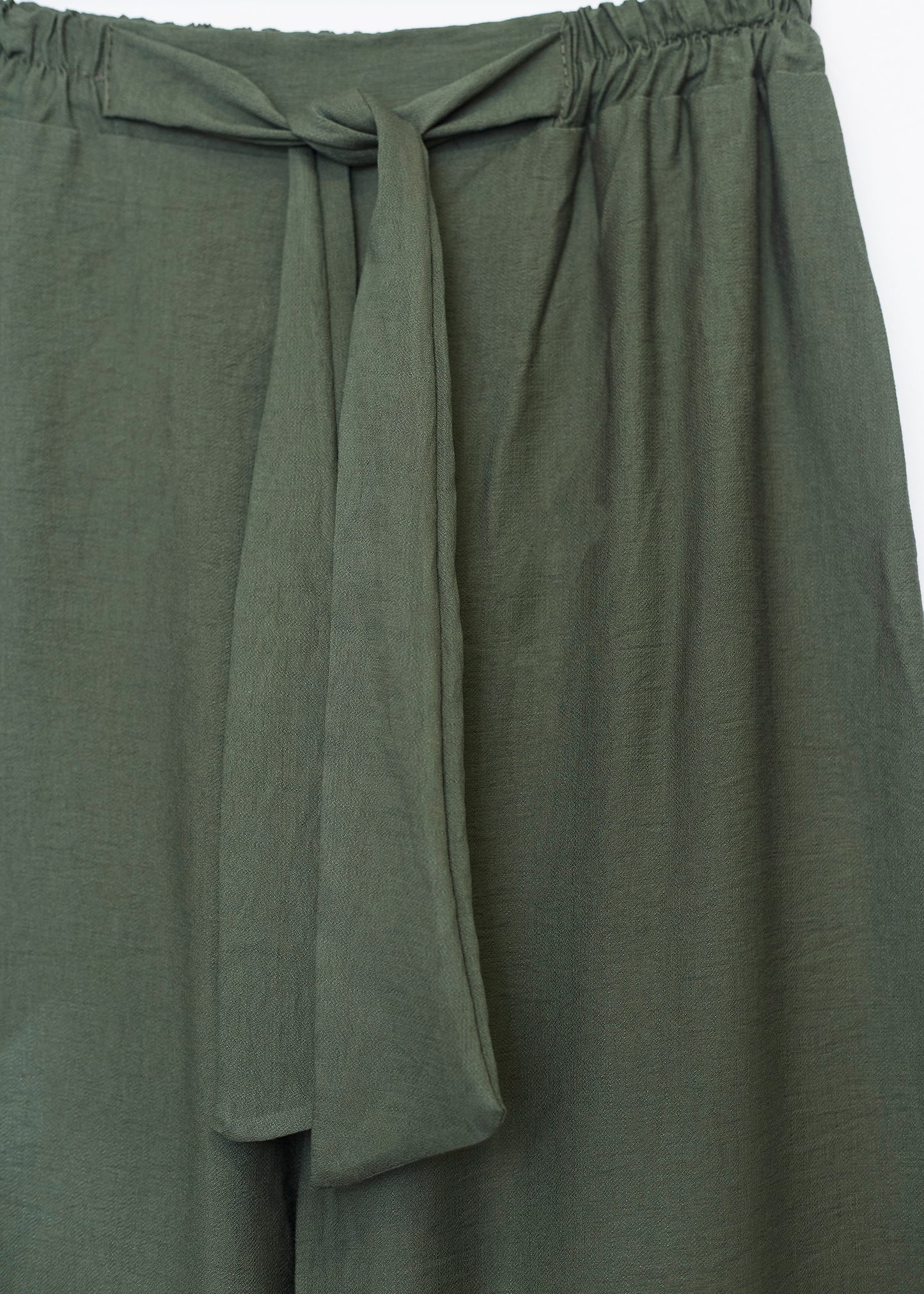 Bow palazzo pants